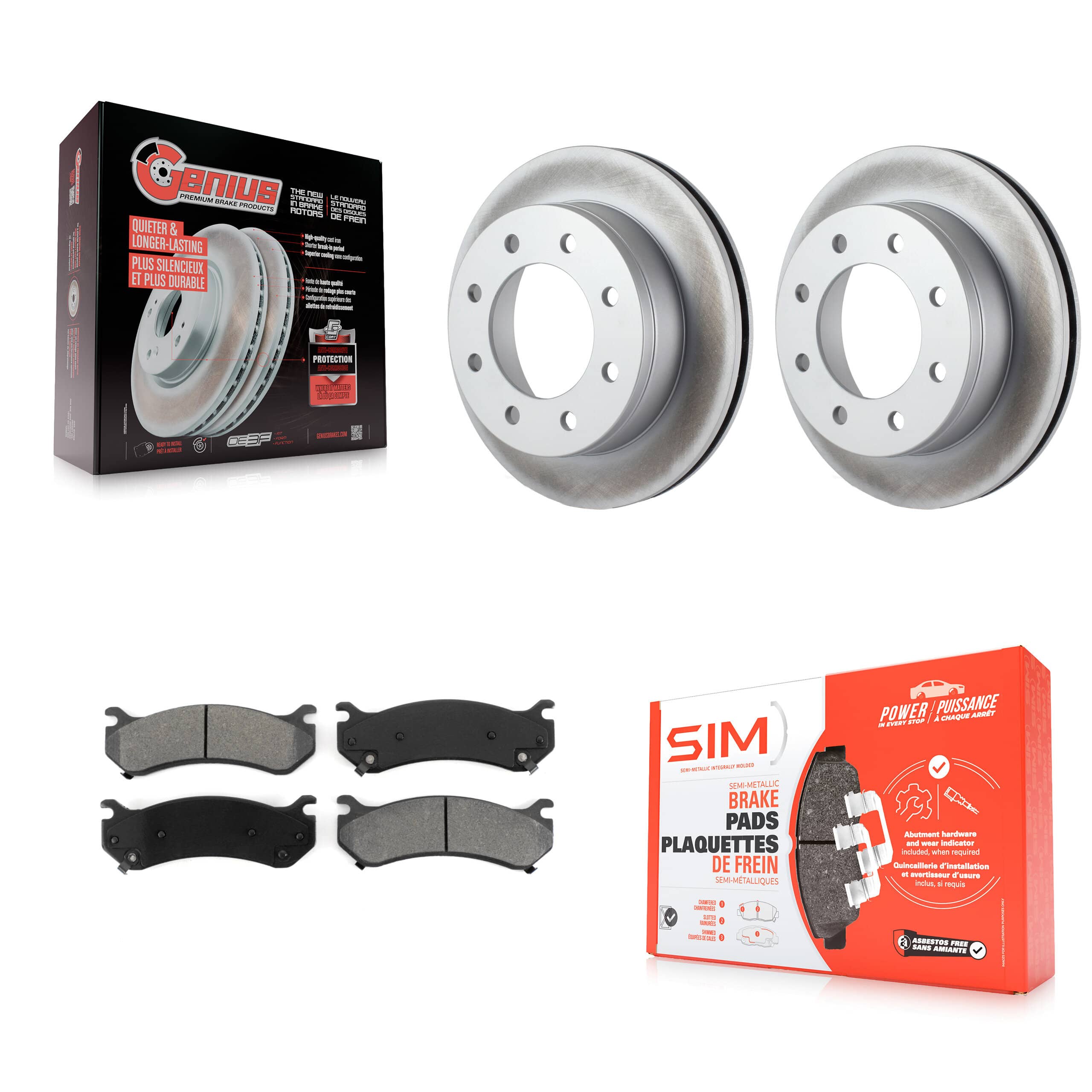 Transit Auto - KGS-101129 - Rear Disc Brake Kits