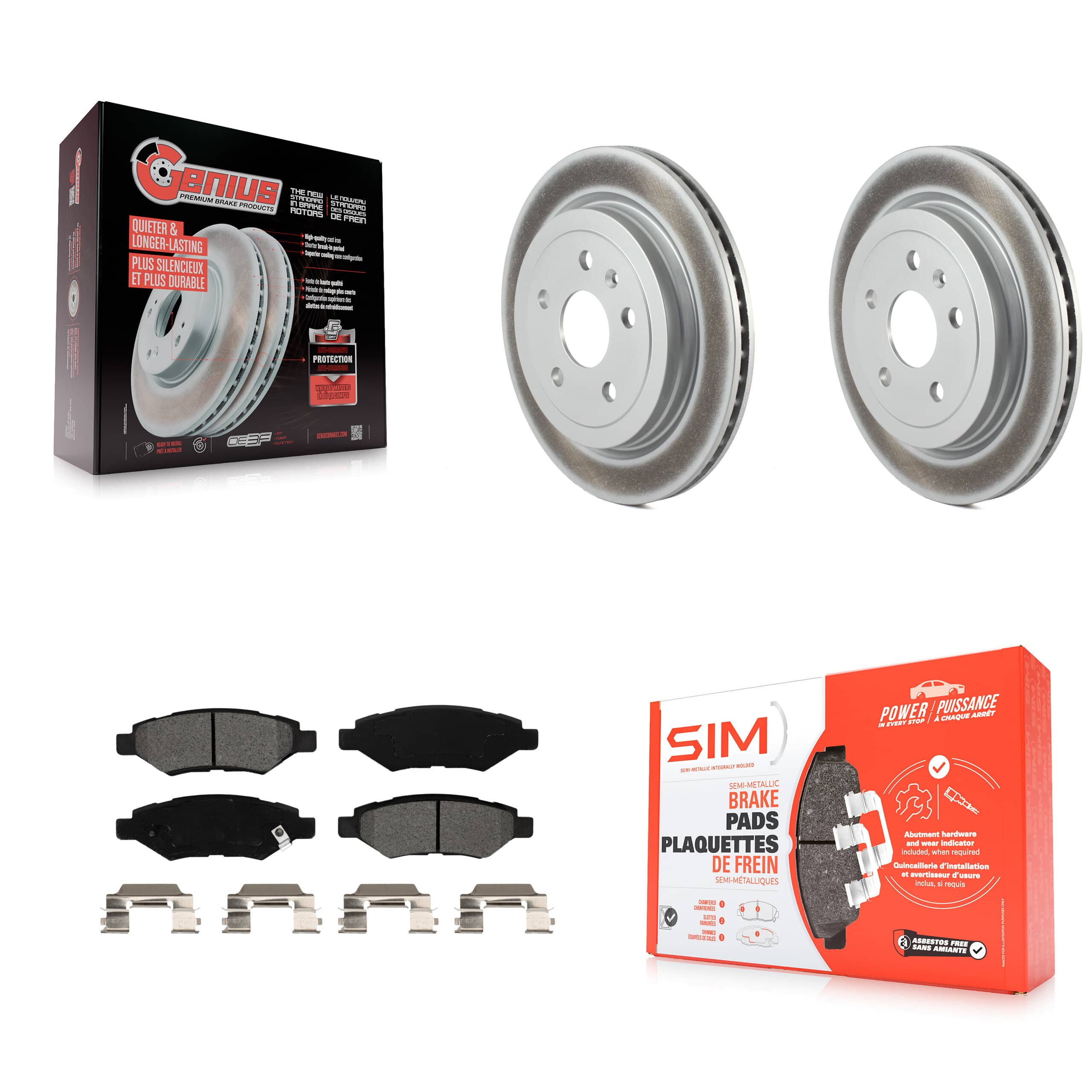 Transit Auto - KGS-101162 - Rear Disc Brake Kits