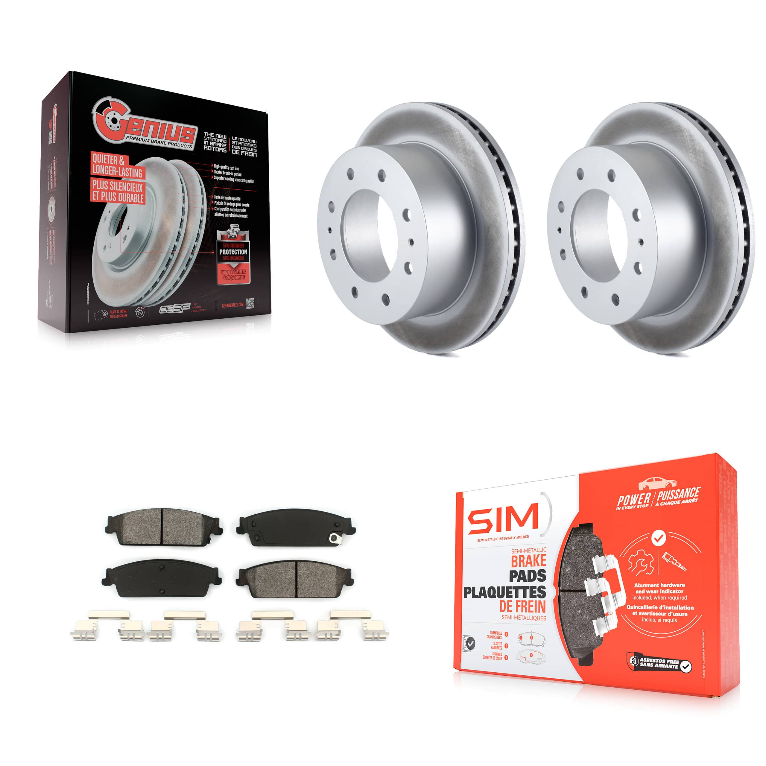 Transit Auto - KGS-101168 - Rear Disc Brake Kits