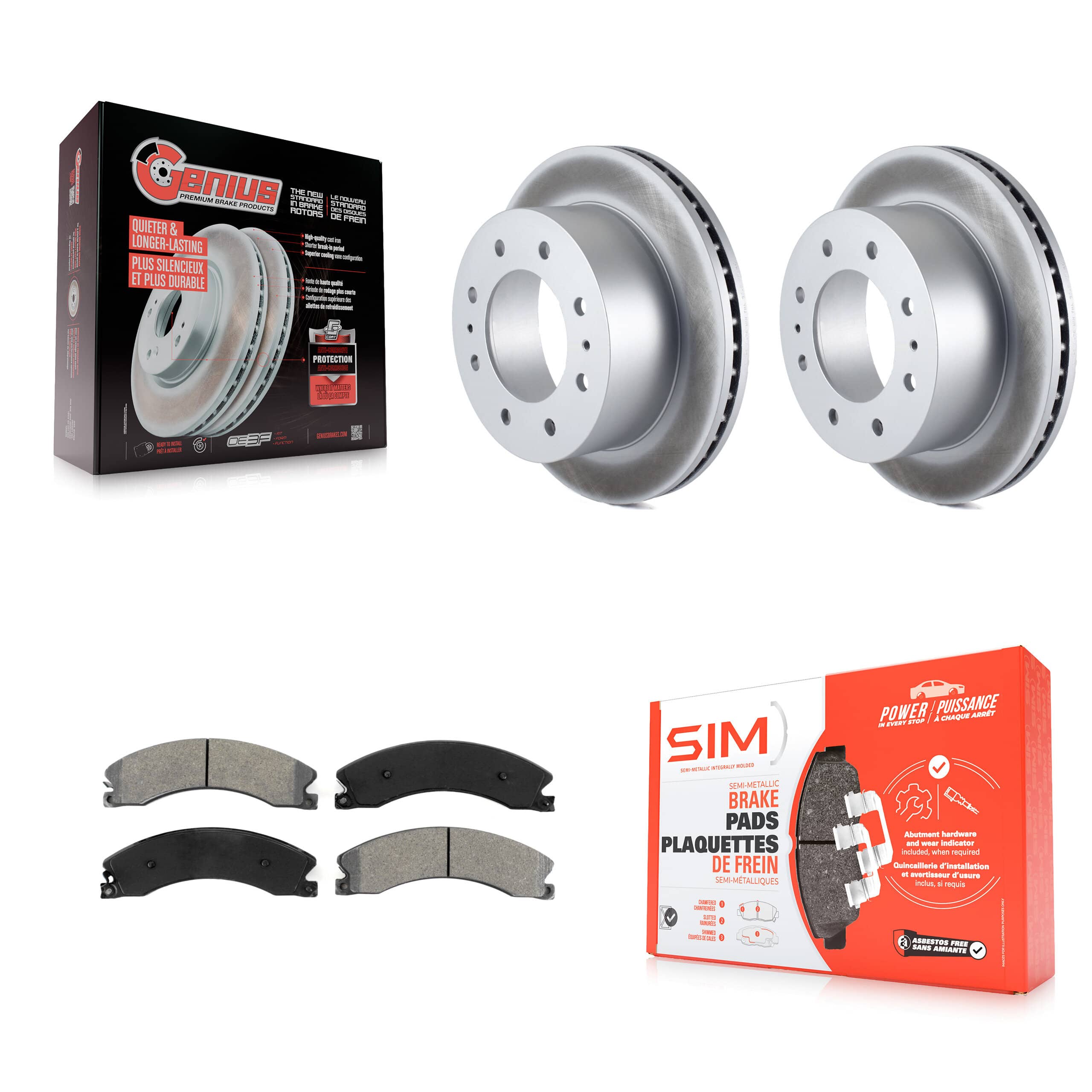 Transit Auto - KGS-101169 - Rear Disc Brake Kits