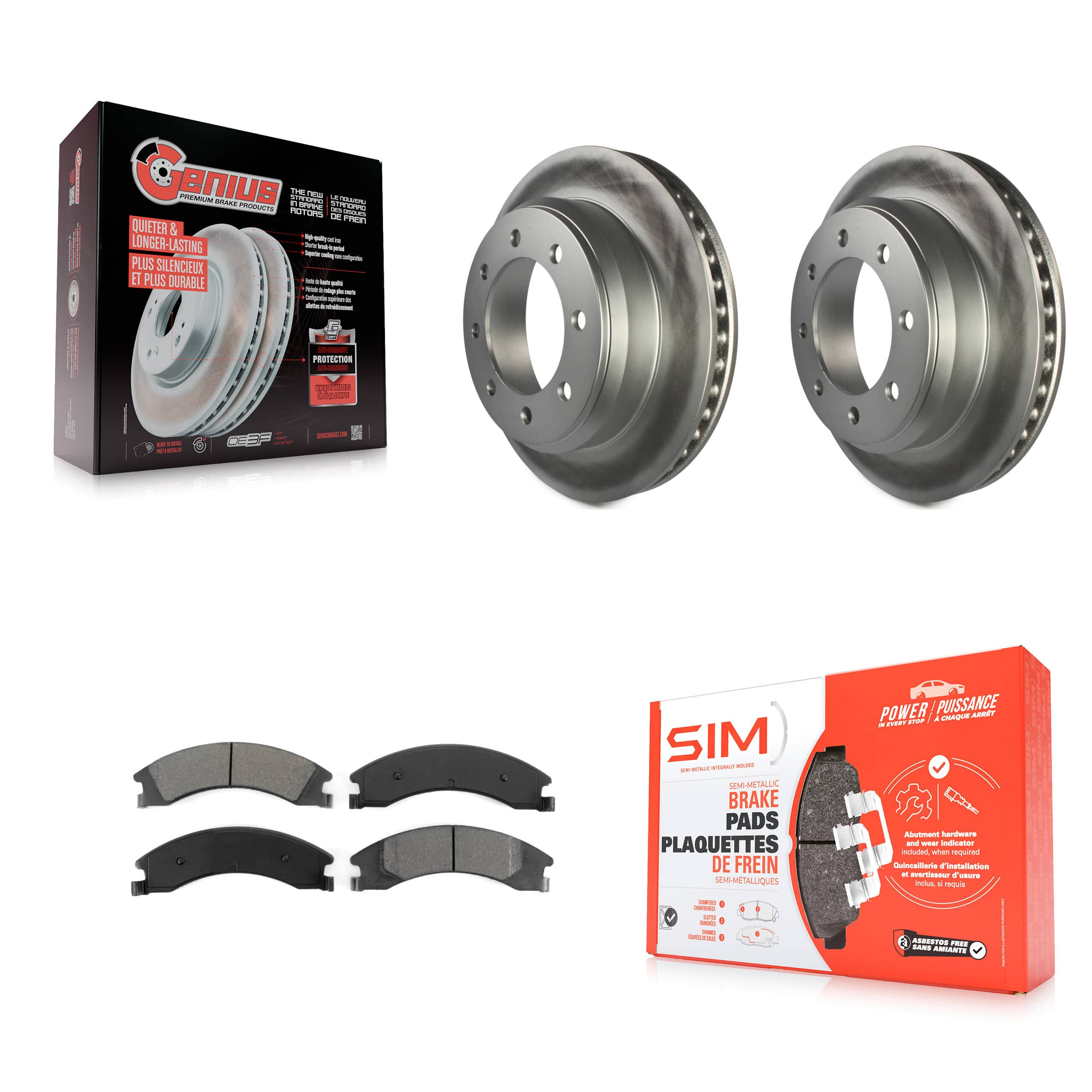 Transit Auto - KGS-101206 - Rear Disc Brake Kits