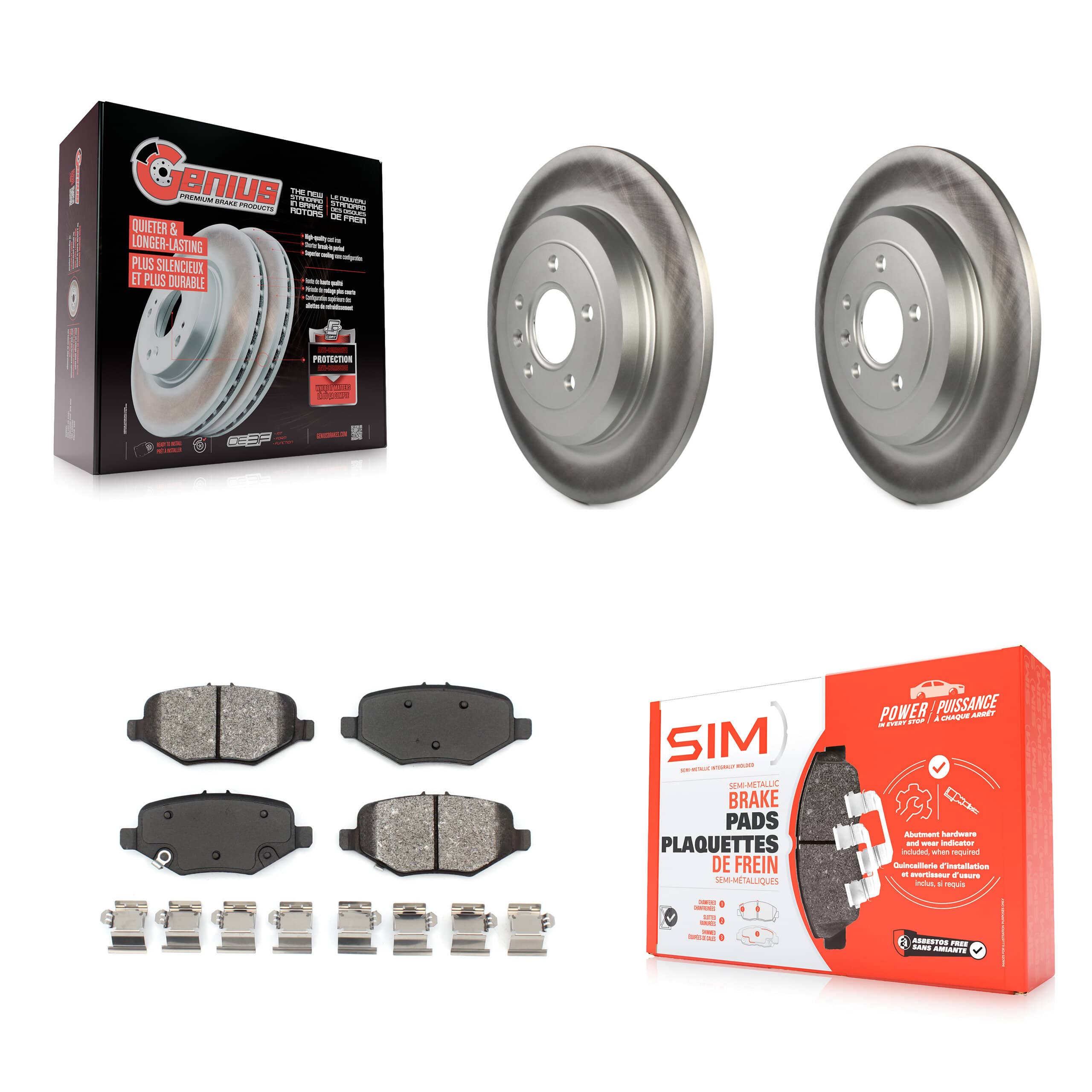 Transit Auto - KGS-101209 - Rear Disc Brake Kits
