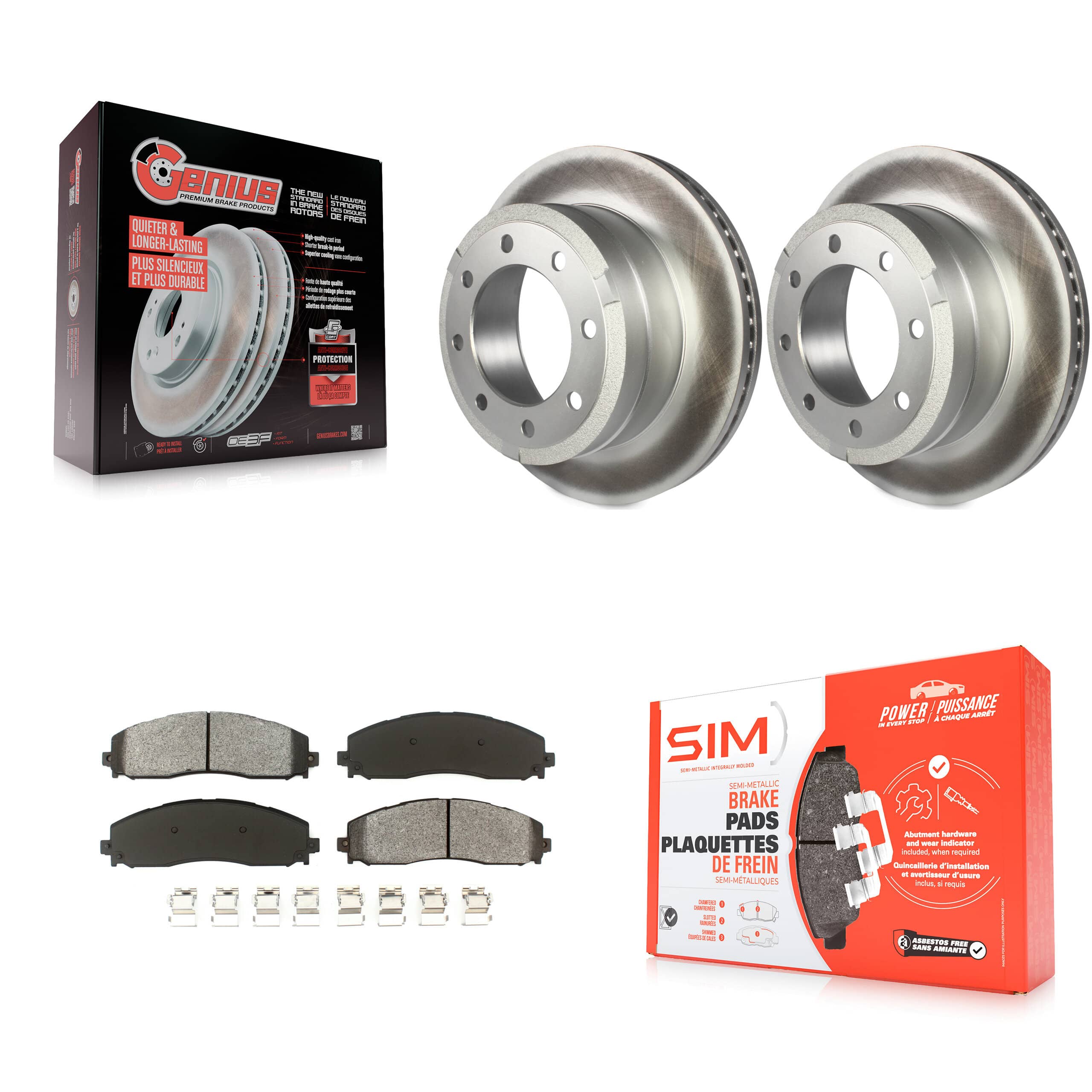 Transit Auto - KGS-101219 - Rear Disc Brake Kits