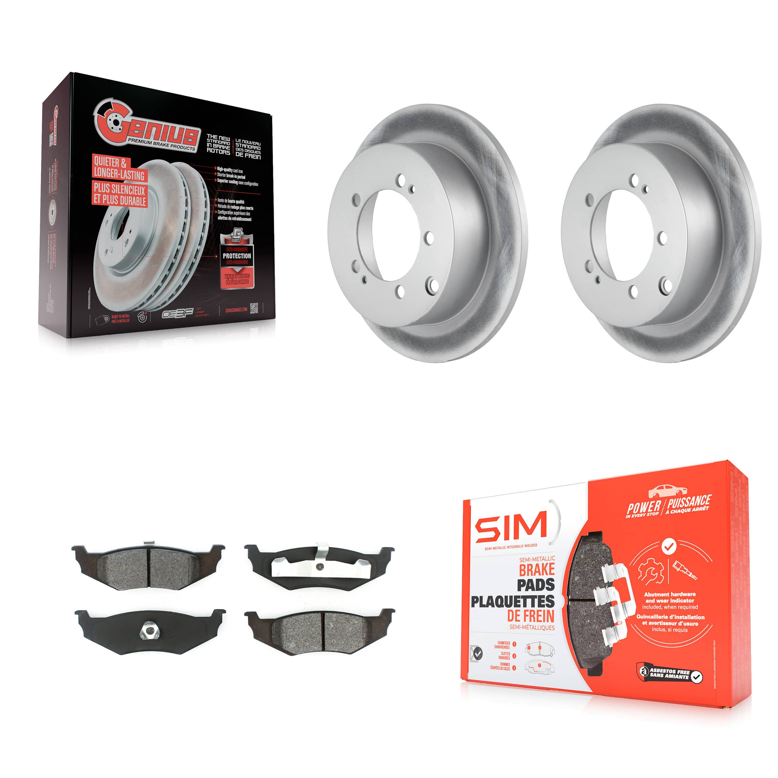 Transit Auto - KGS-101227 - Rear Disc Brake Kits