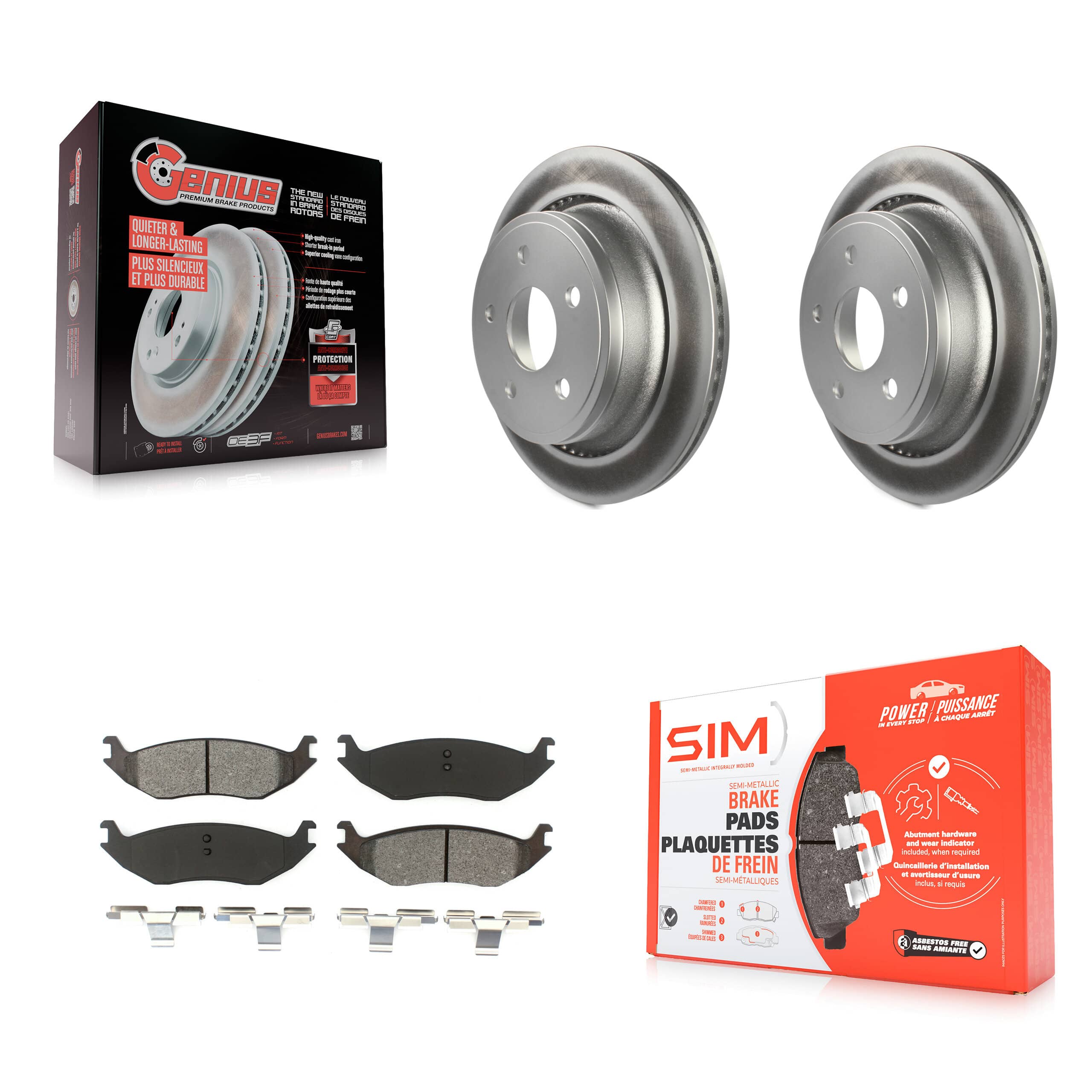 Transit Auto - KGS-101231 - Rear Disc Brake Kits