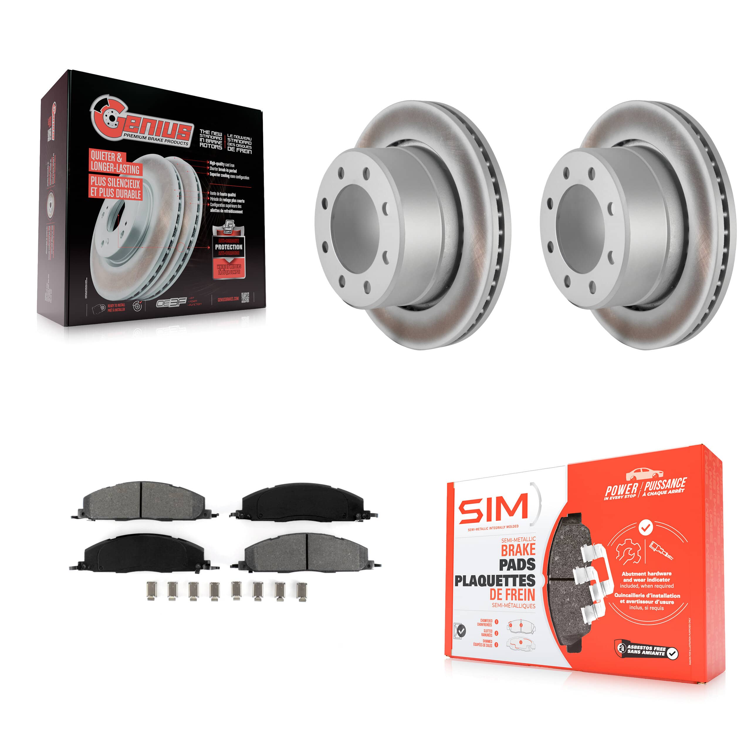 Transit Auto - KGS-101254 - Rear Disc Brake Kits