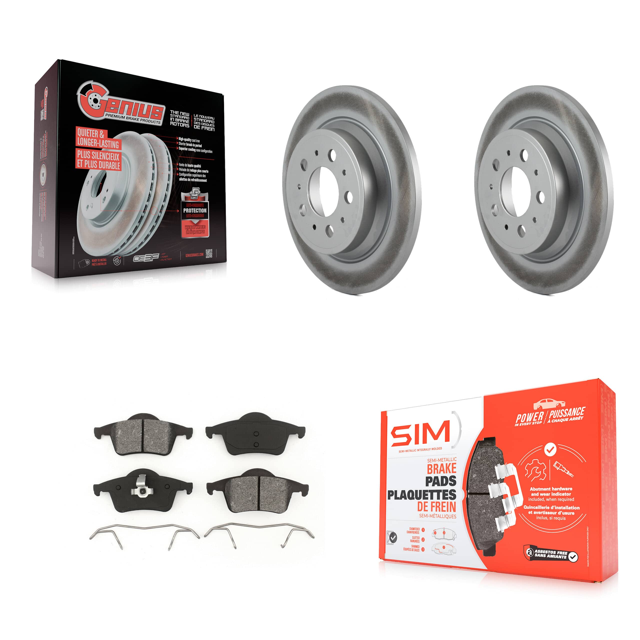 Transit Auto - KGS-101300 - Rear Disc Brake Kits