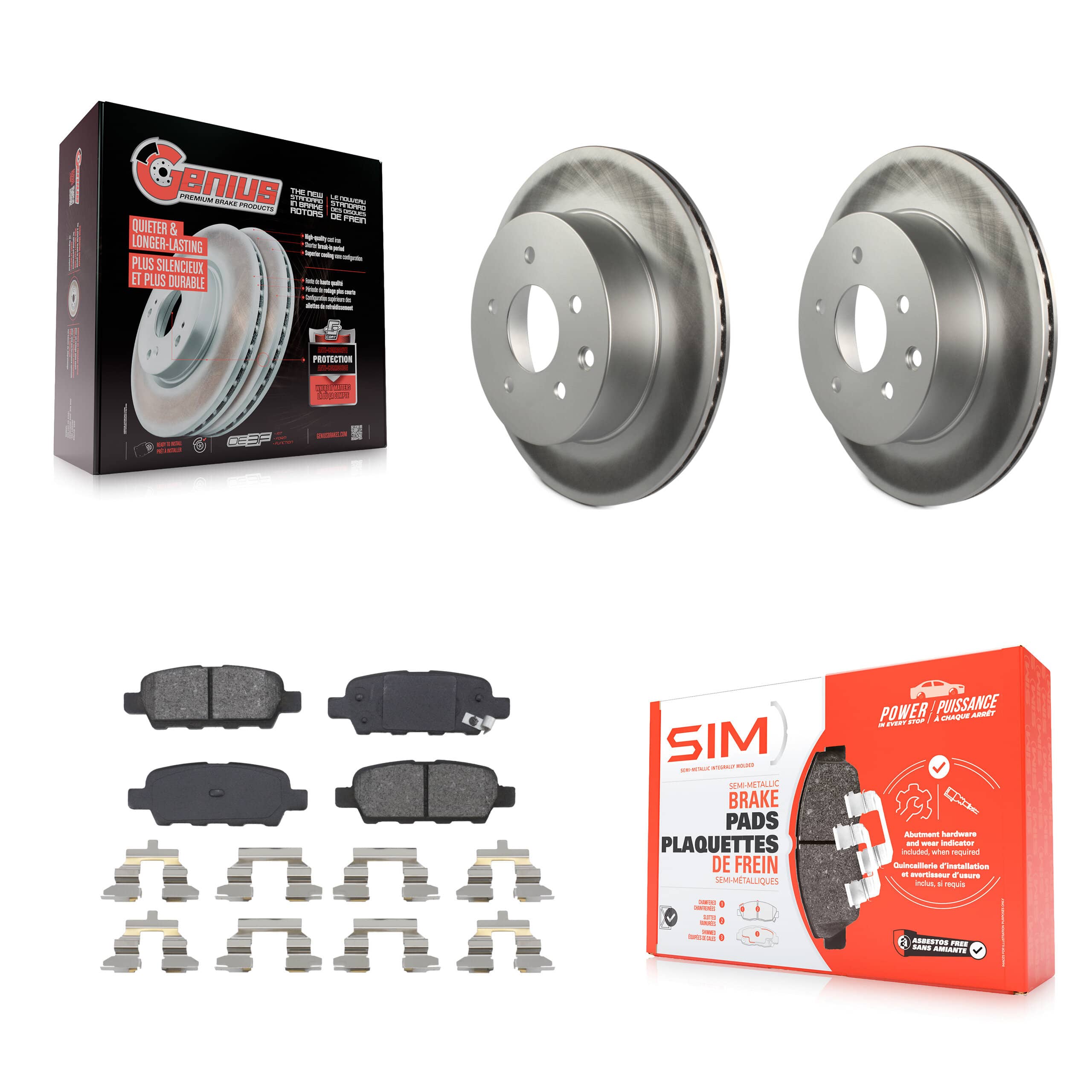 Transit Auto - KGS-101313 - Rear Disc Brake Kits