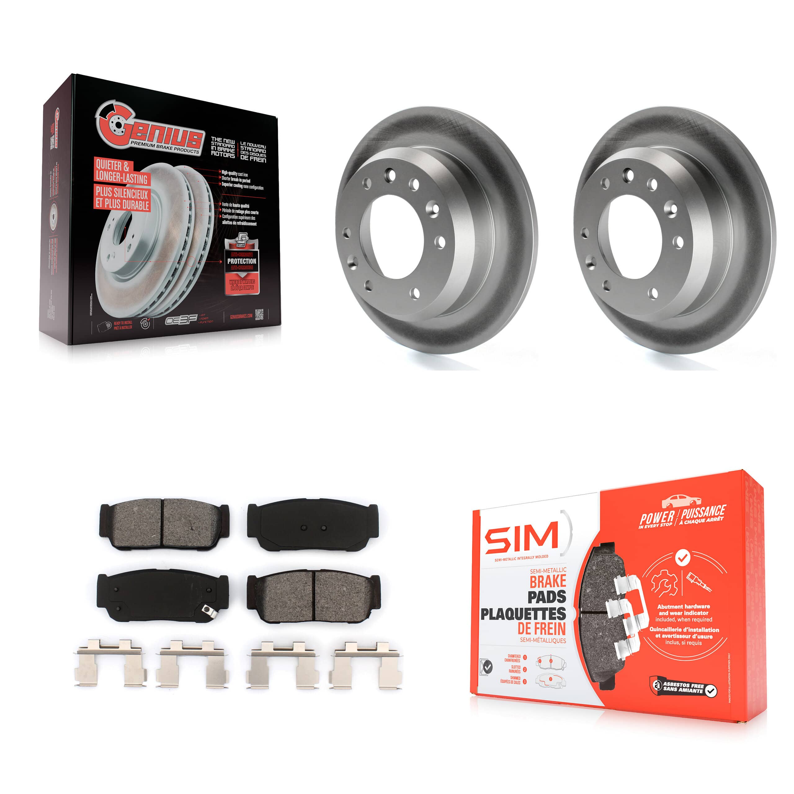 Transit Auto - KGS-101378 - Rear Disc Brake Kits
