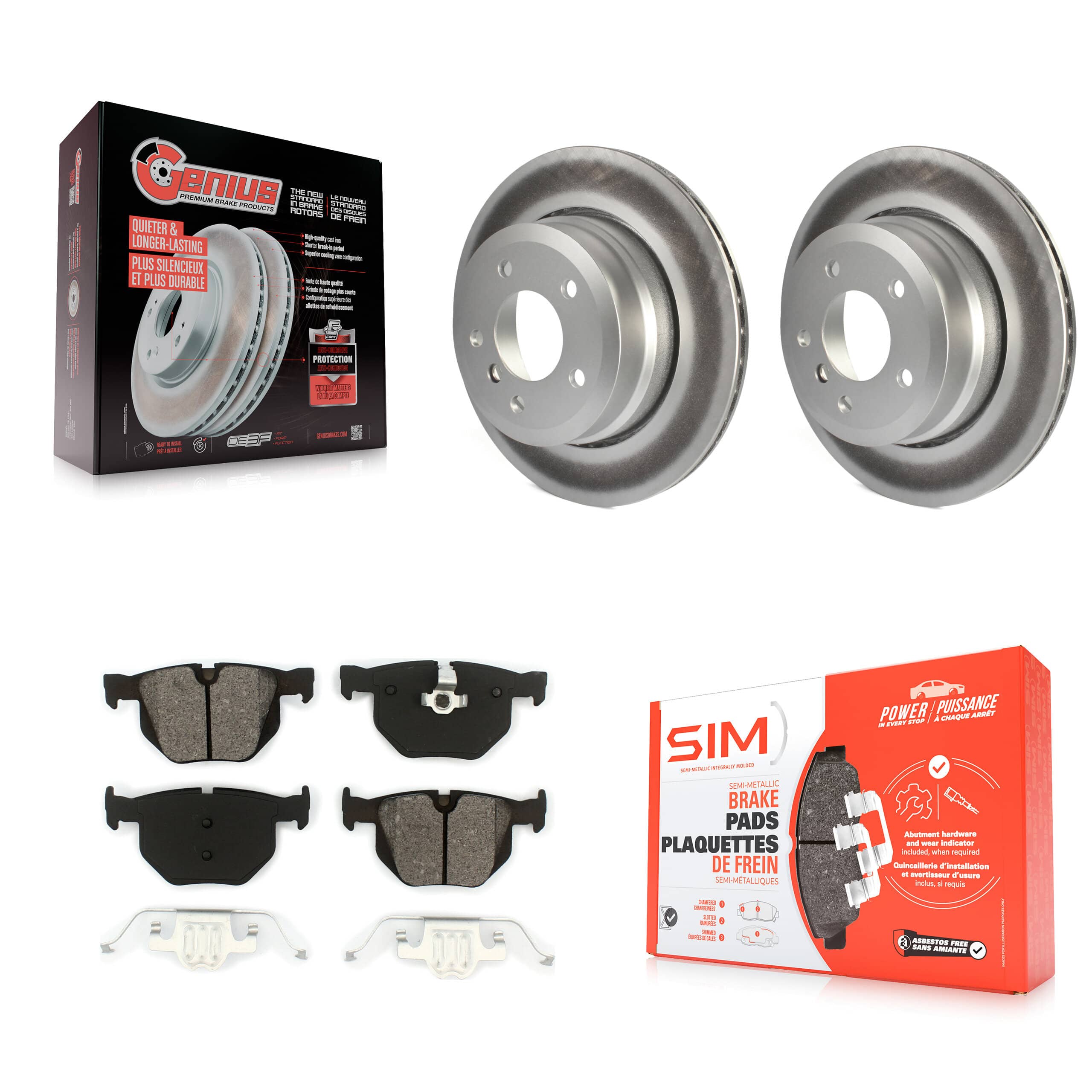 Transit Auto - KGS-101394 - Rear Disc Brake Kits