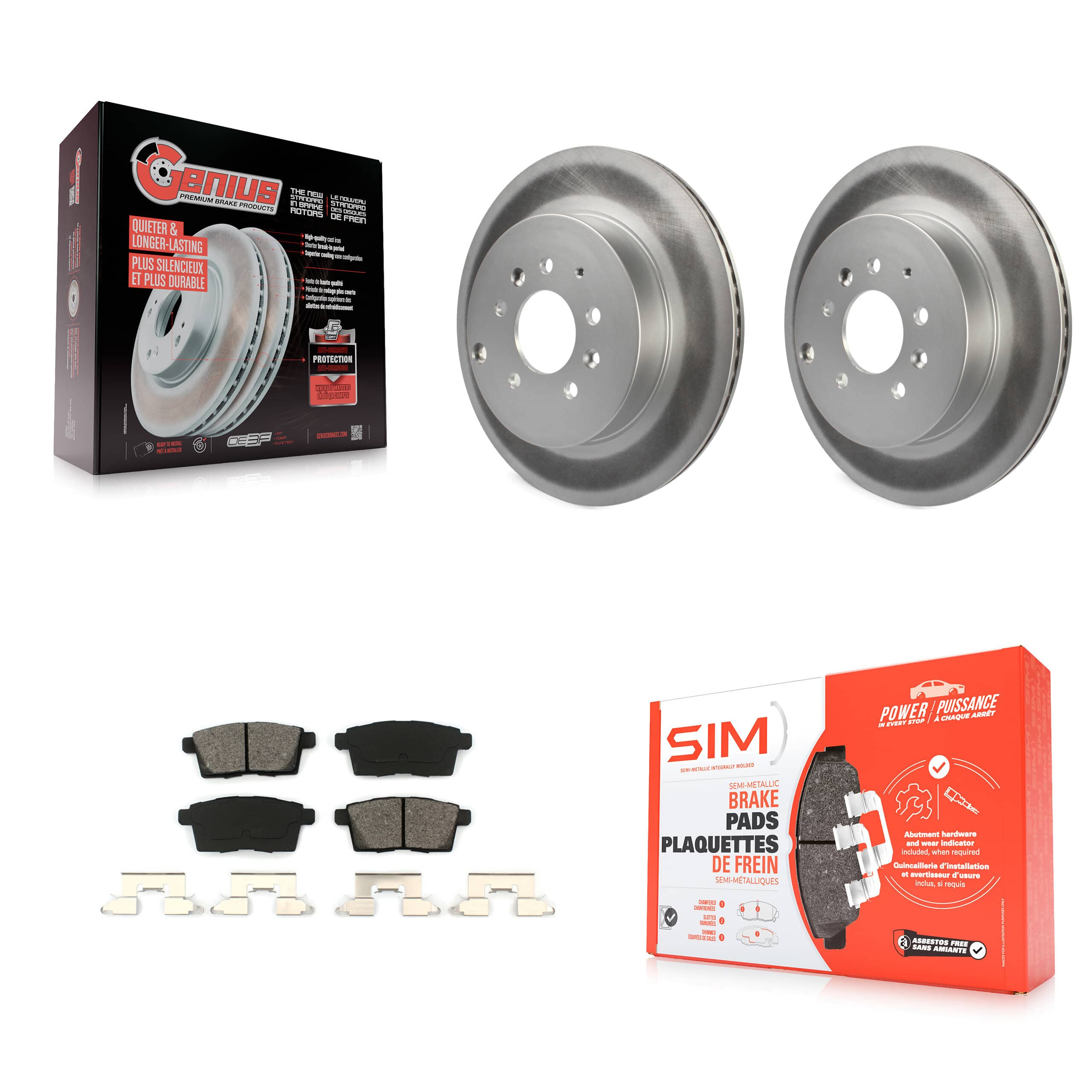 Transit Auto - KGS-101404 - Rear Disc Brake Kits