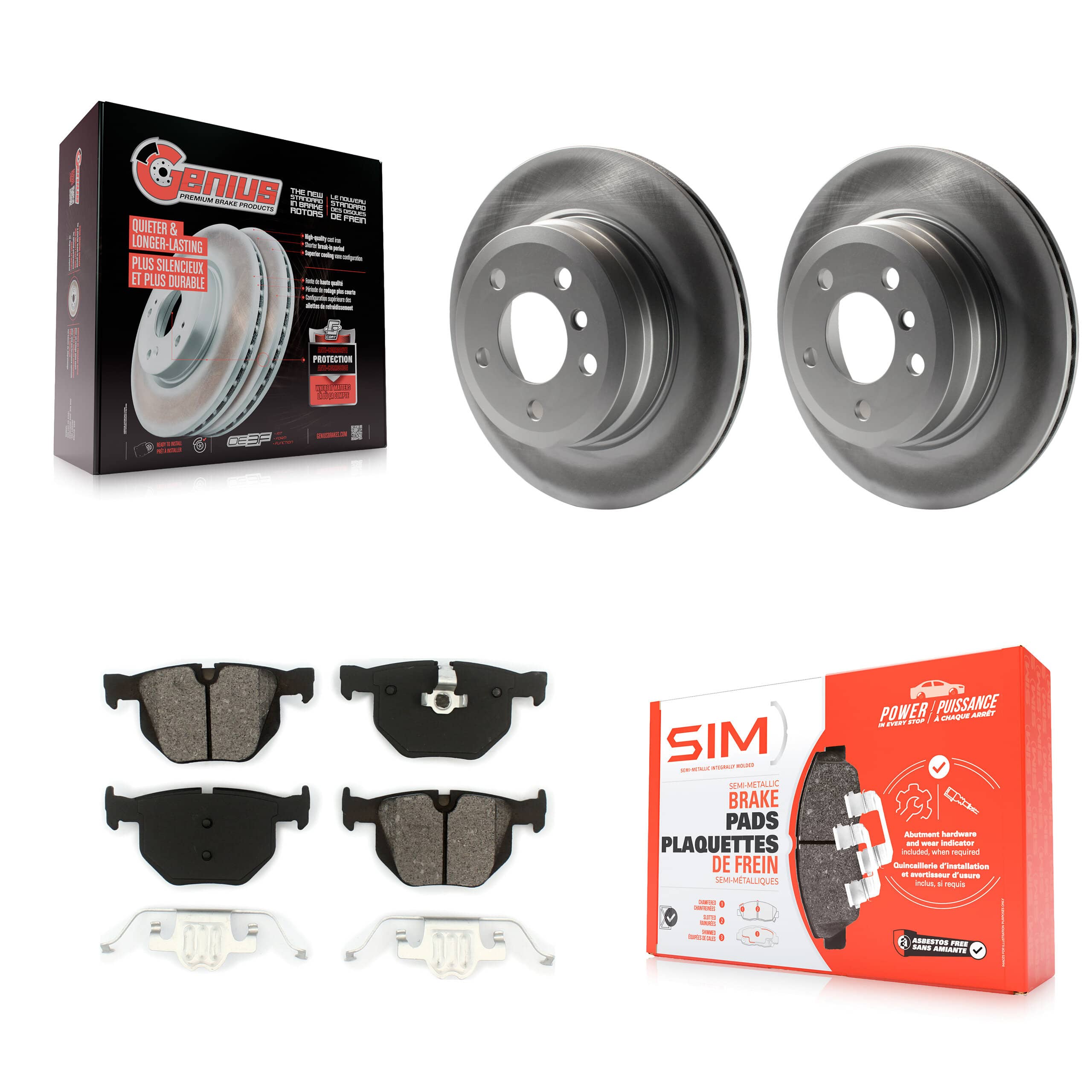 Transit Auto - KGS-101406 - Rear Disc Brake Kits