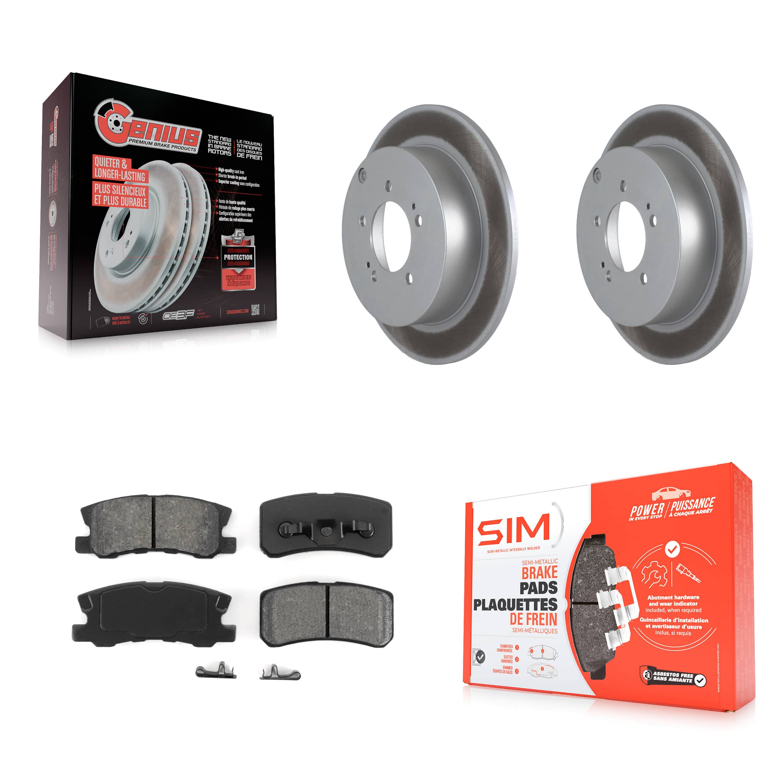Transit Auto - KGS-101409 - Rear Disc Brake Kits
