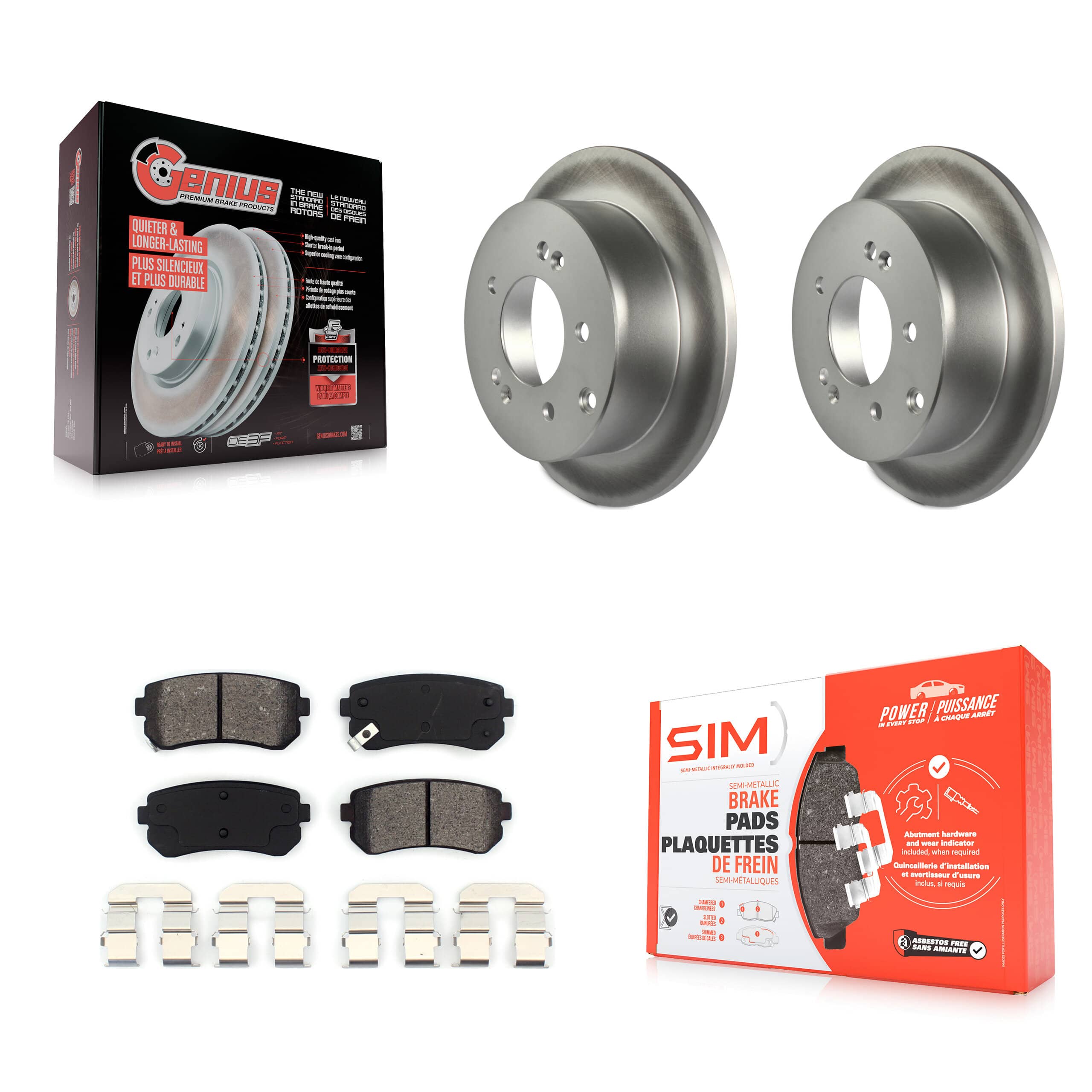 Transit Auto - KGS-101438 - Rear Disc Brake Kits