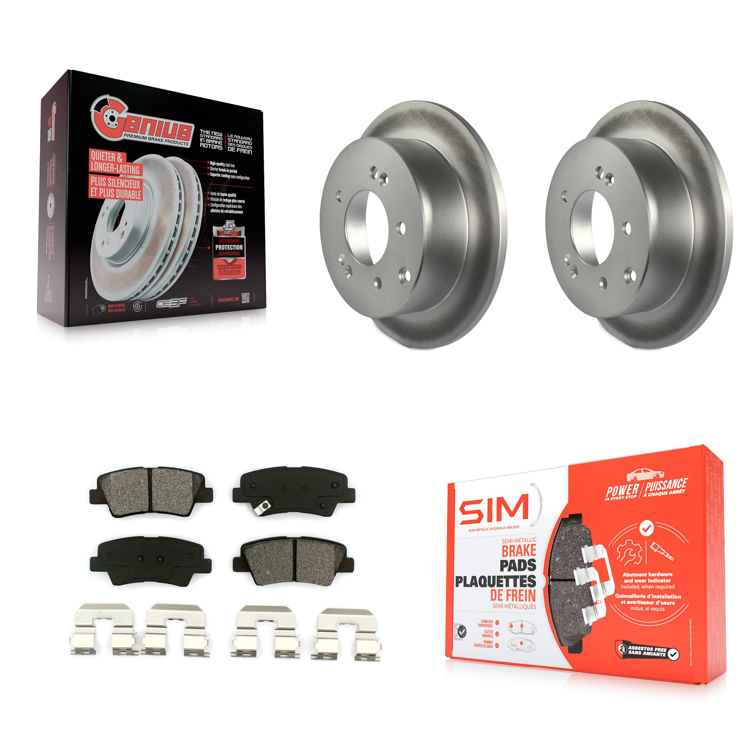 Transit Auto - KGS-101439 - Rear Disc Brake Kits