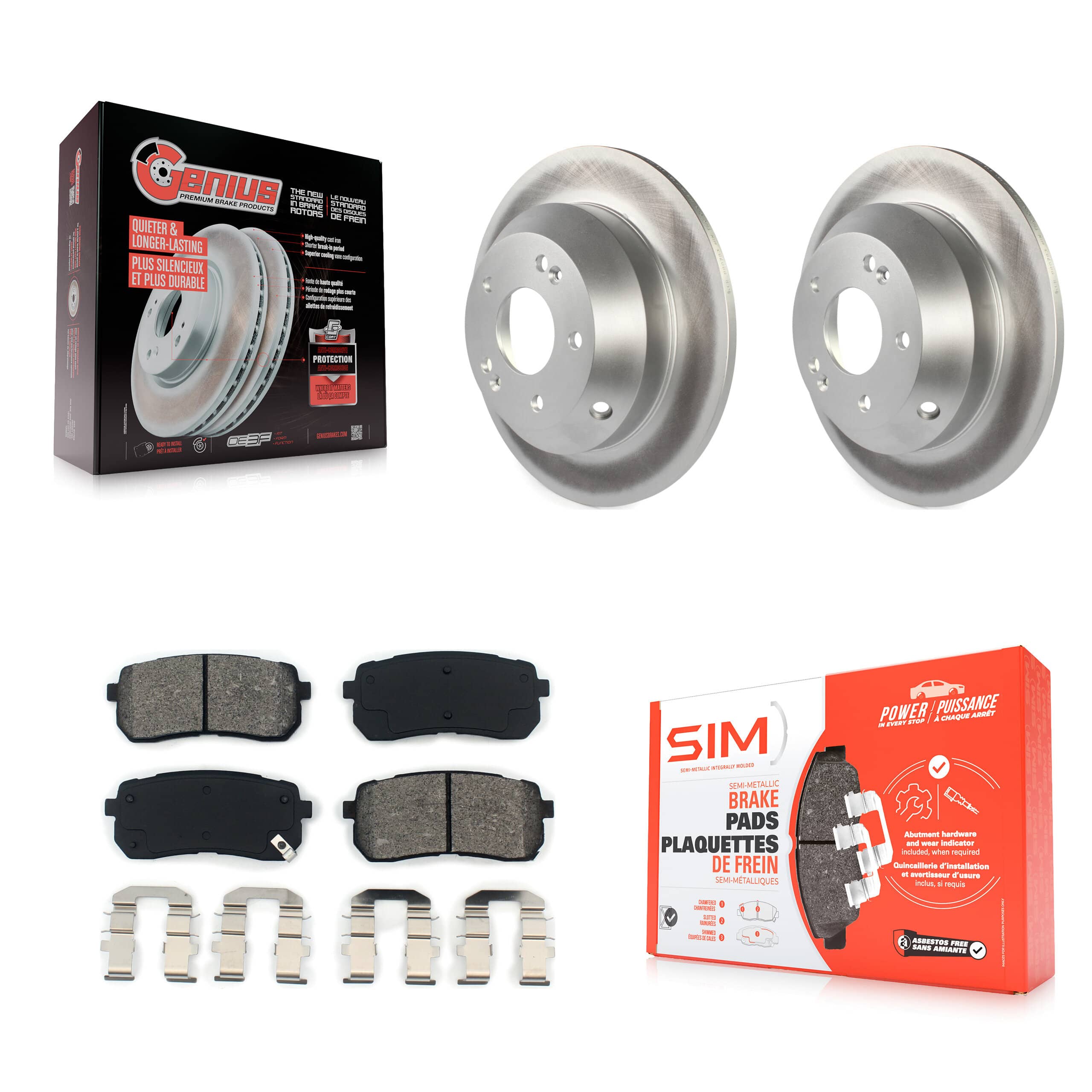 Transit Auto - KGS-101446 - Rear Disc Brake Kits