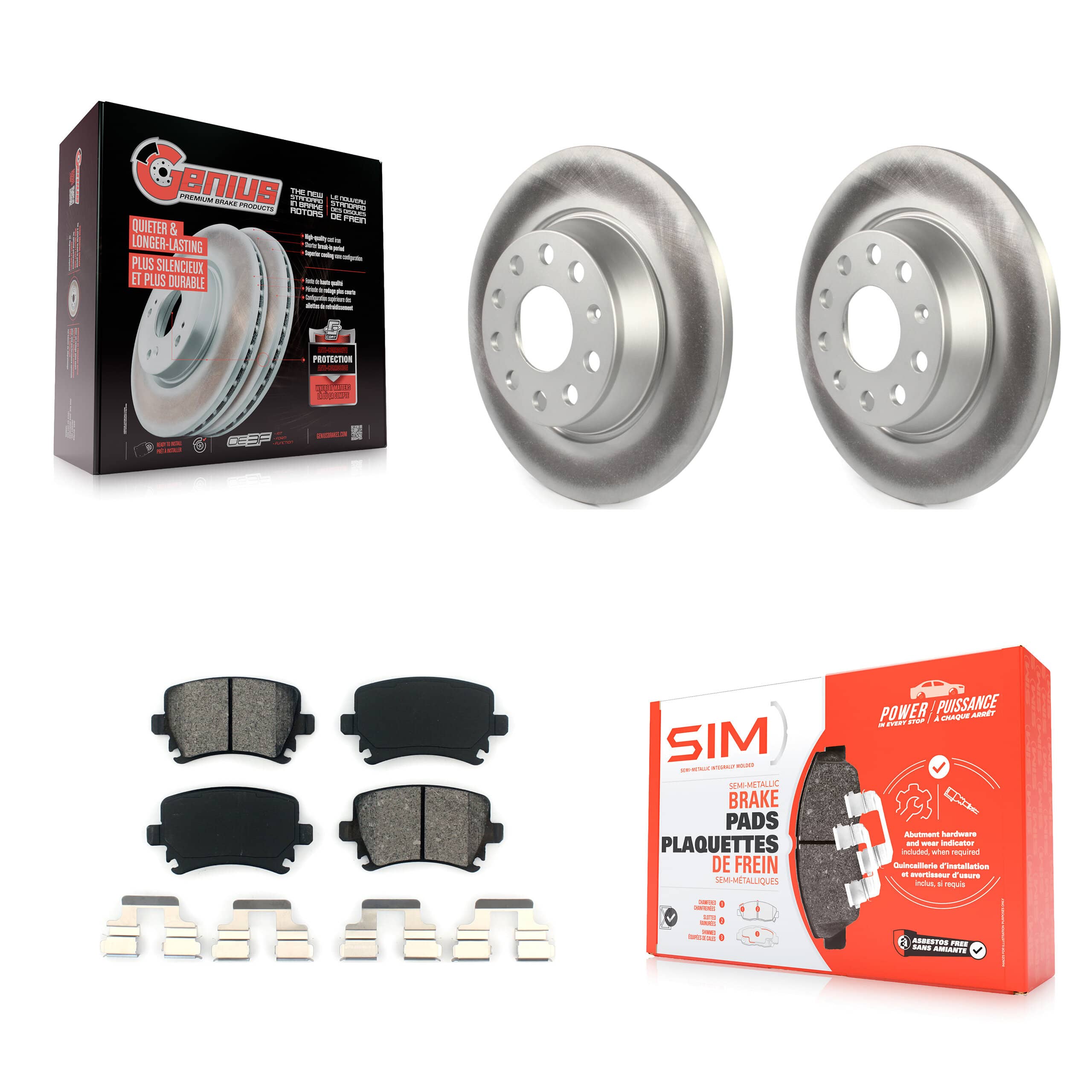 Transit Auto - KGS-101448 - Rear Disc Brake Kits