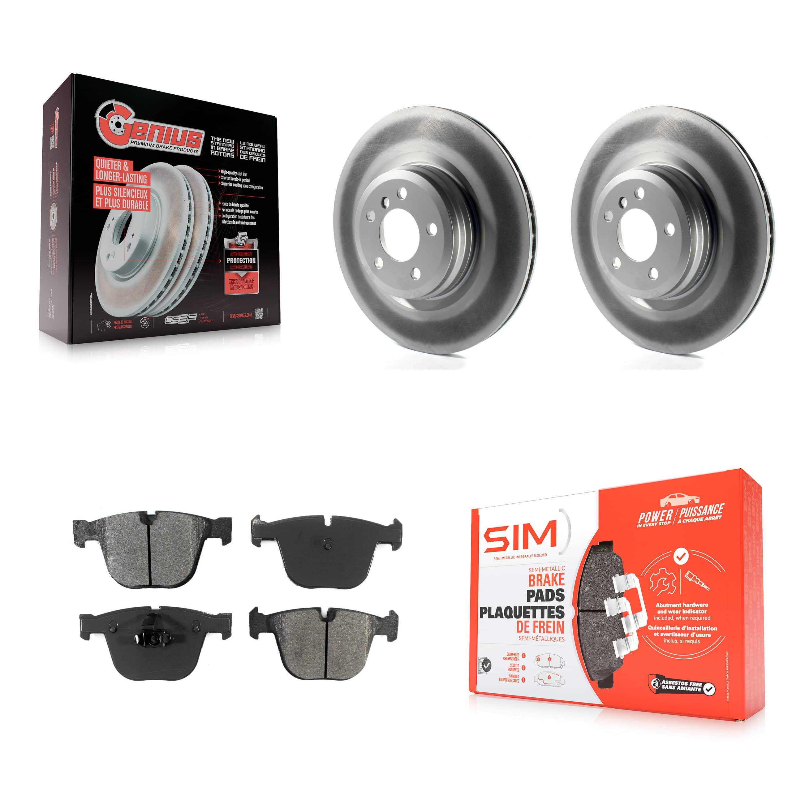 Transit Auto - KGS-101452 - Rear Disc Brake Kits