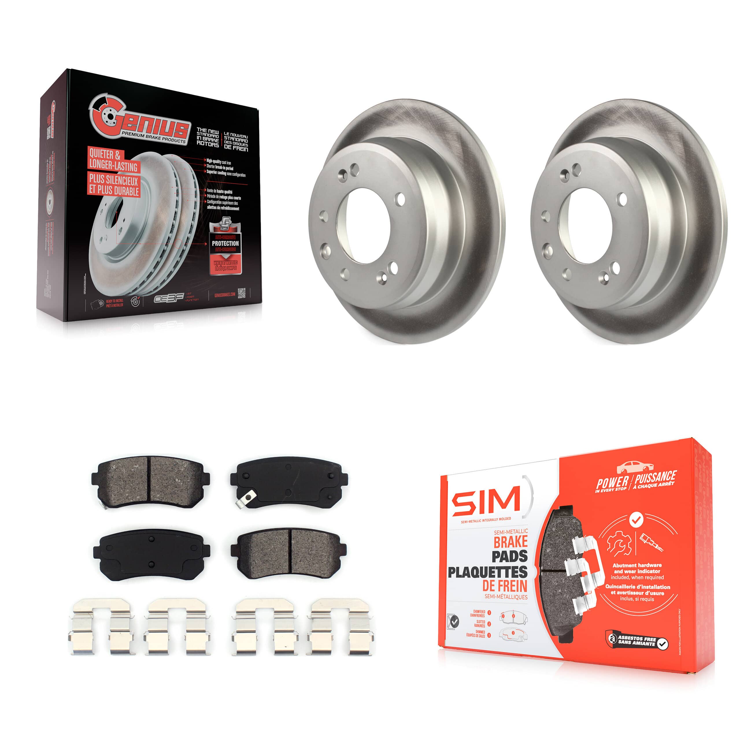 Transit Auto - KGS-101459 - Rear Disc Brake Kits