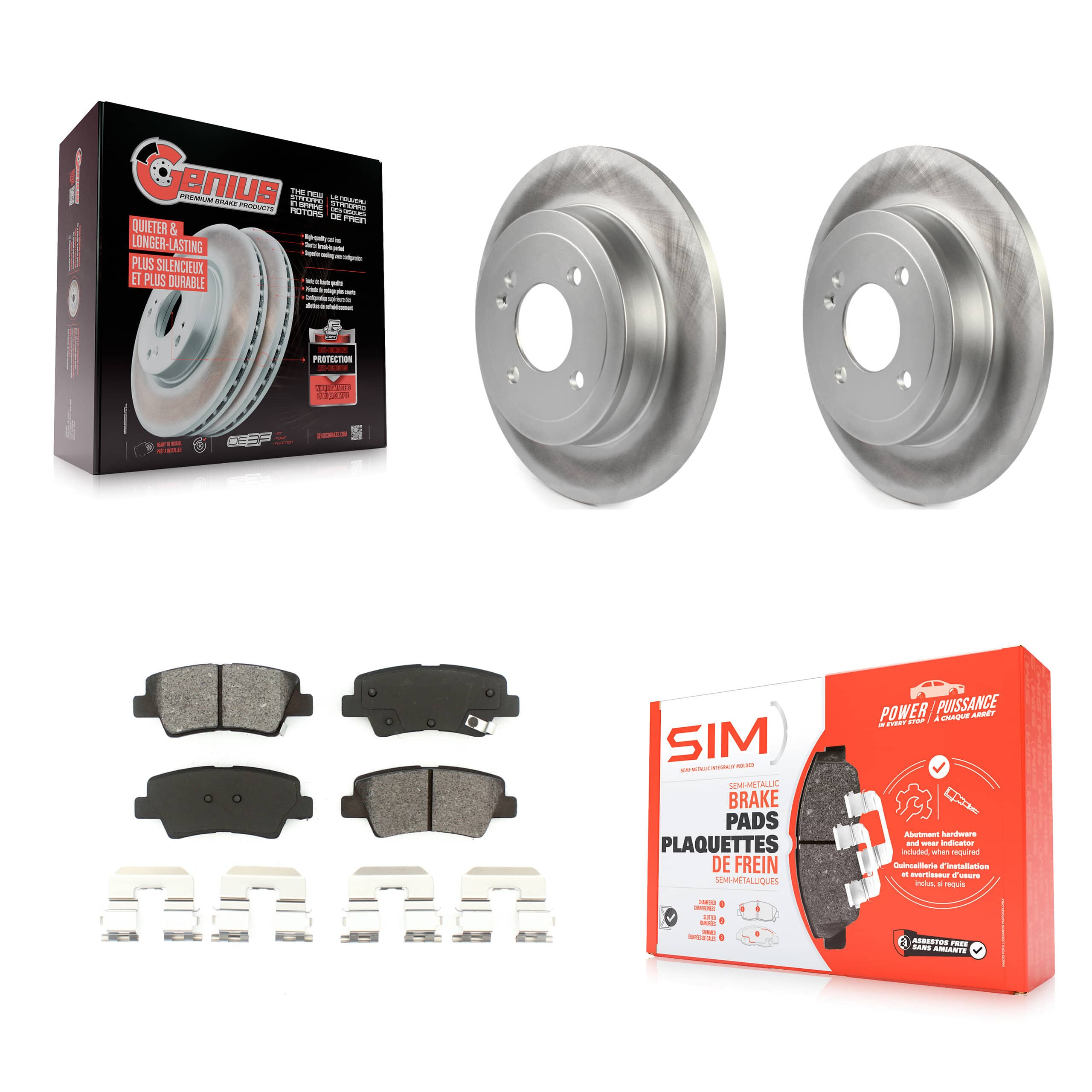 Transit Auto - KGS-101470 - Rear Disc Brake Kits