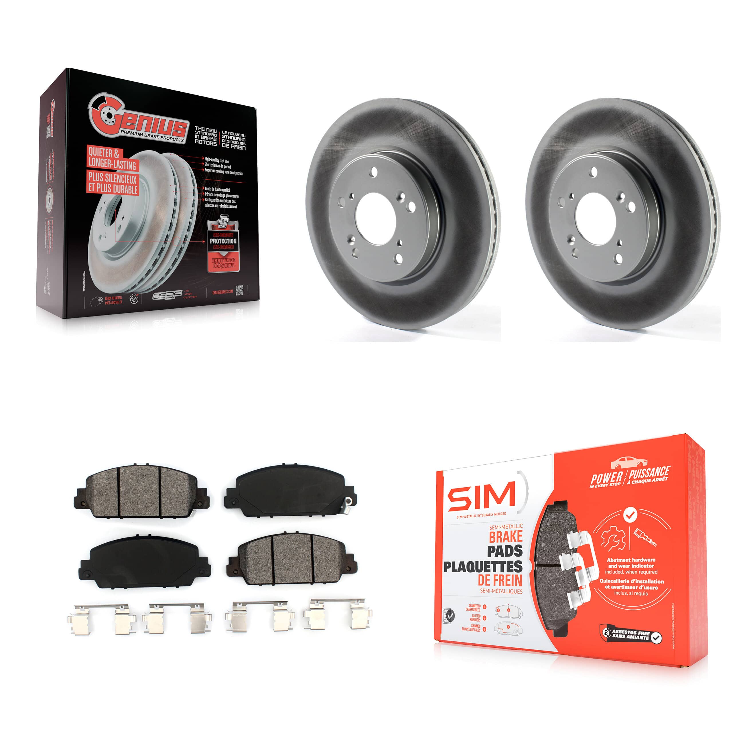 Transit Auto - KGS-101590 - Front Disc Brake Kits