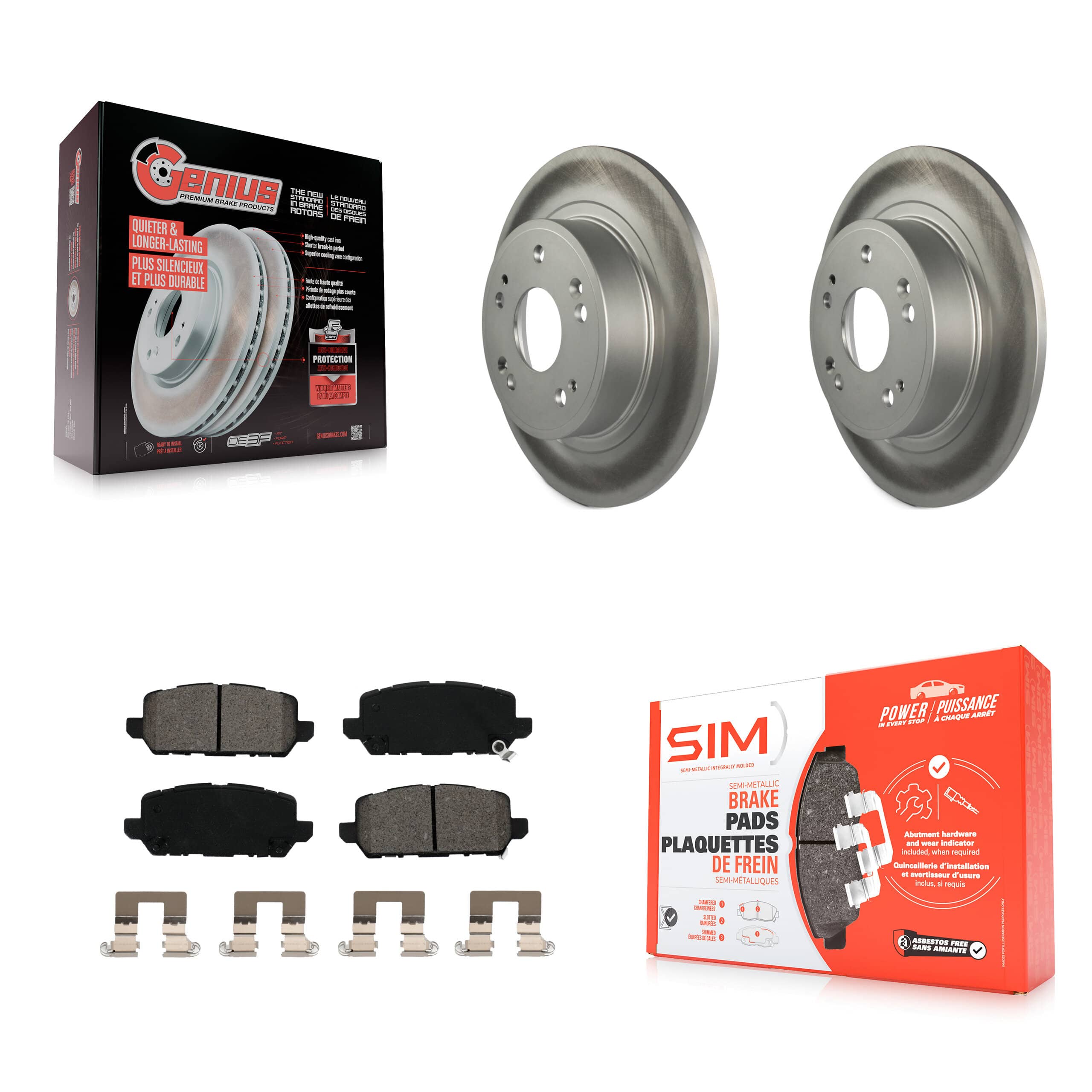 Transit Auto - KGS-101683 - Rear Disc Brake Kits