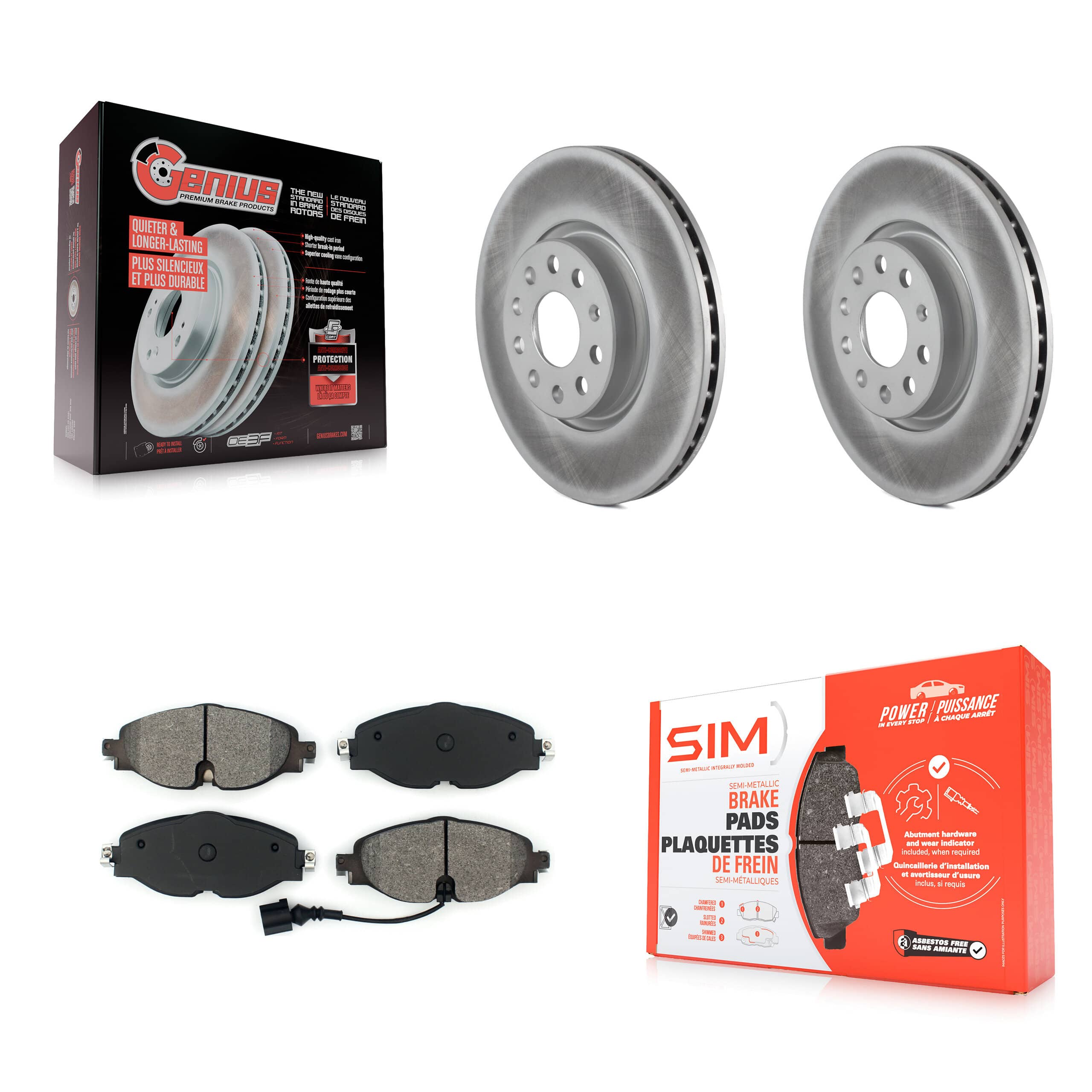 Transit Auto - KGS-101766 - Front Disc Brake Kits