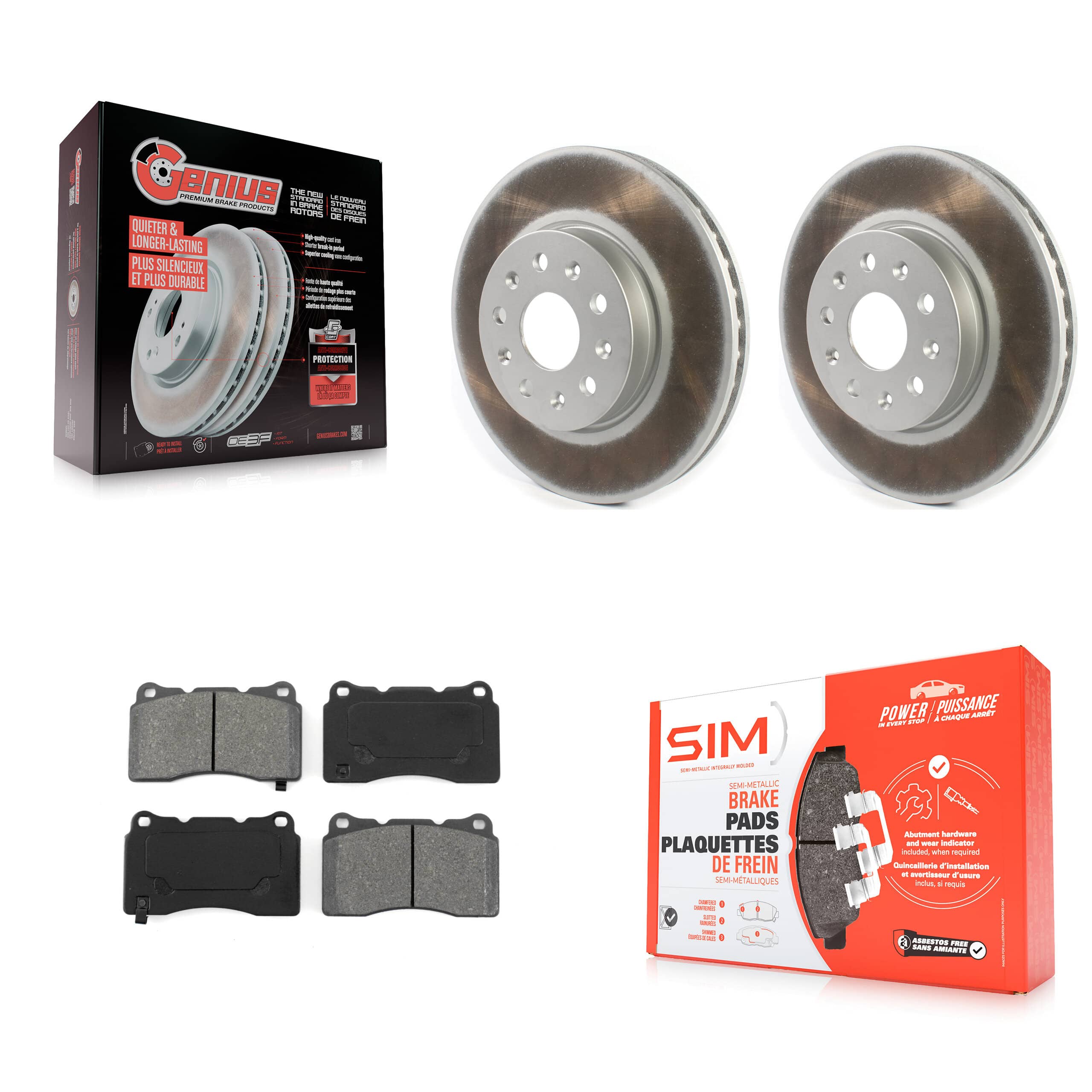 Transit Auto - KGS-101783 - Front Disc Brake Kits