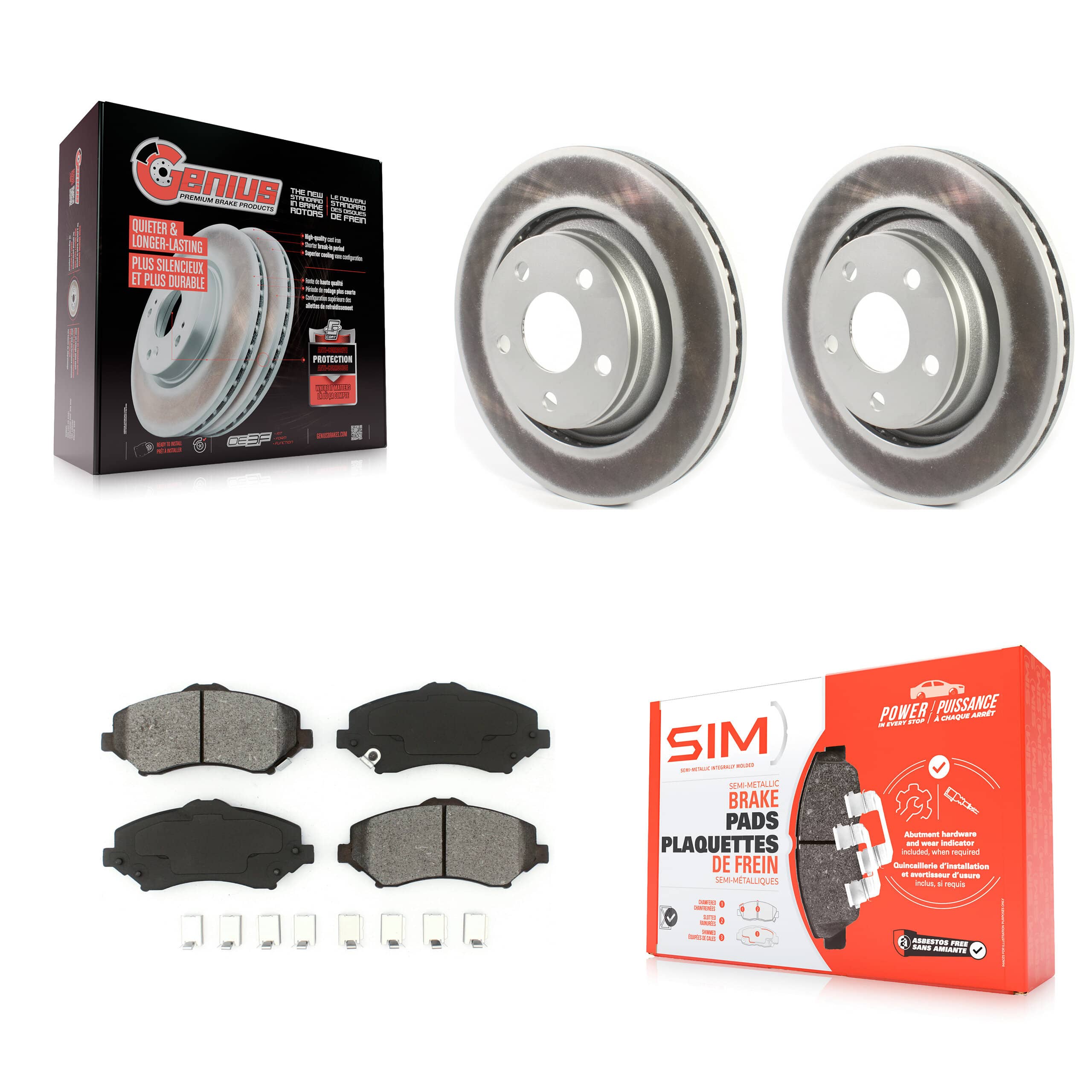 Transit Auto - KGS-101788 - Front Disc Brake Kits