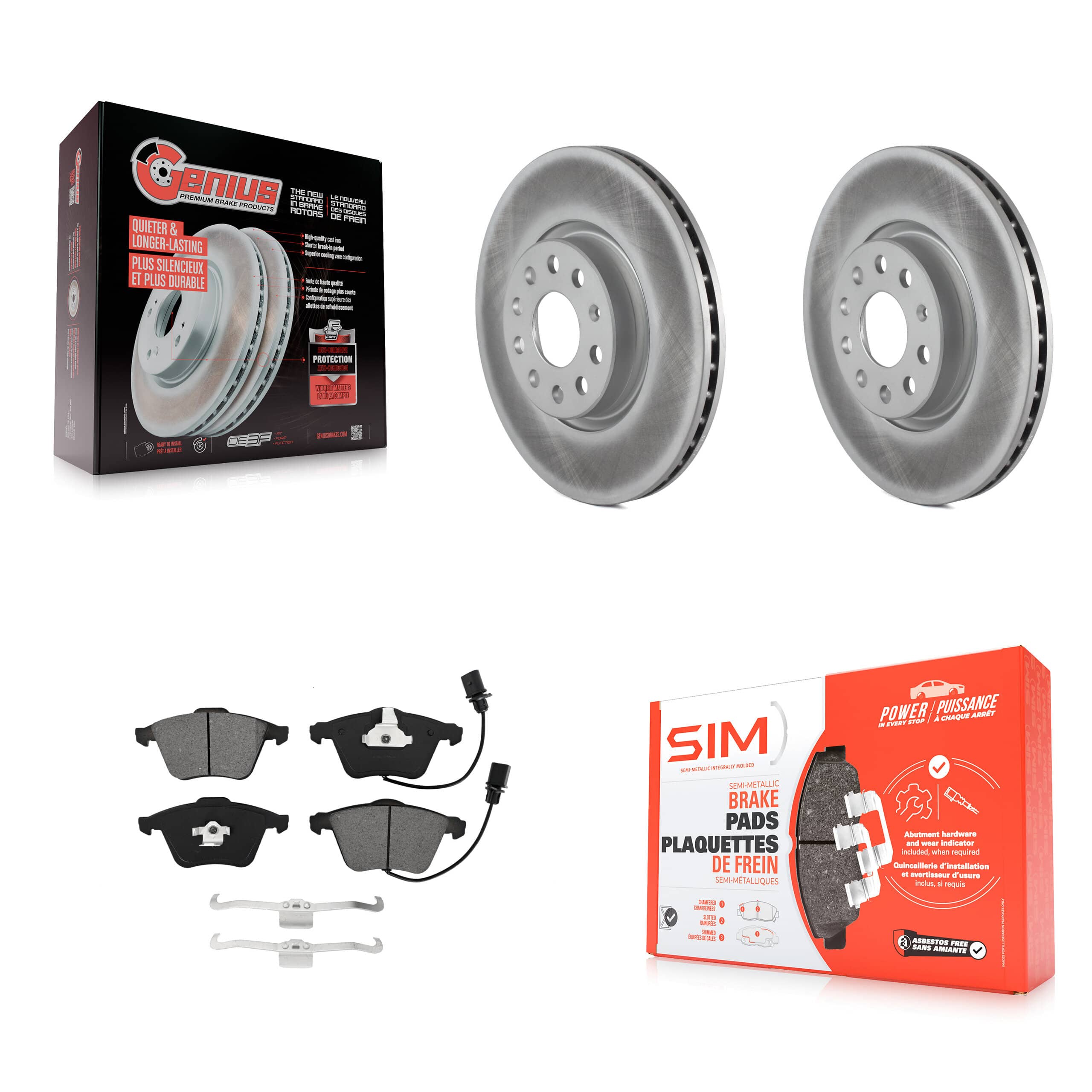 Transit Auto - KGS-101915 - Front Disc Brake Kits