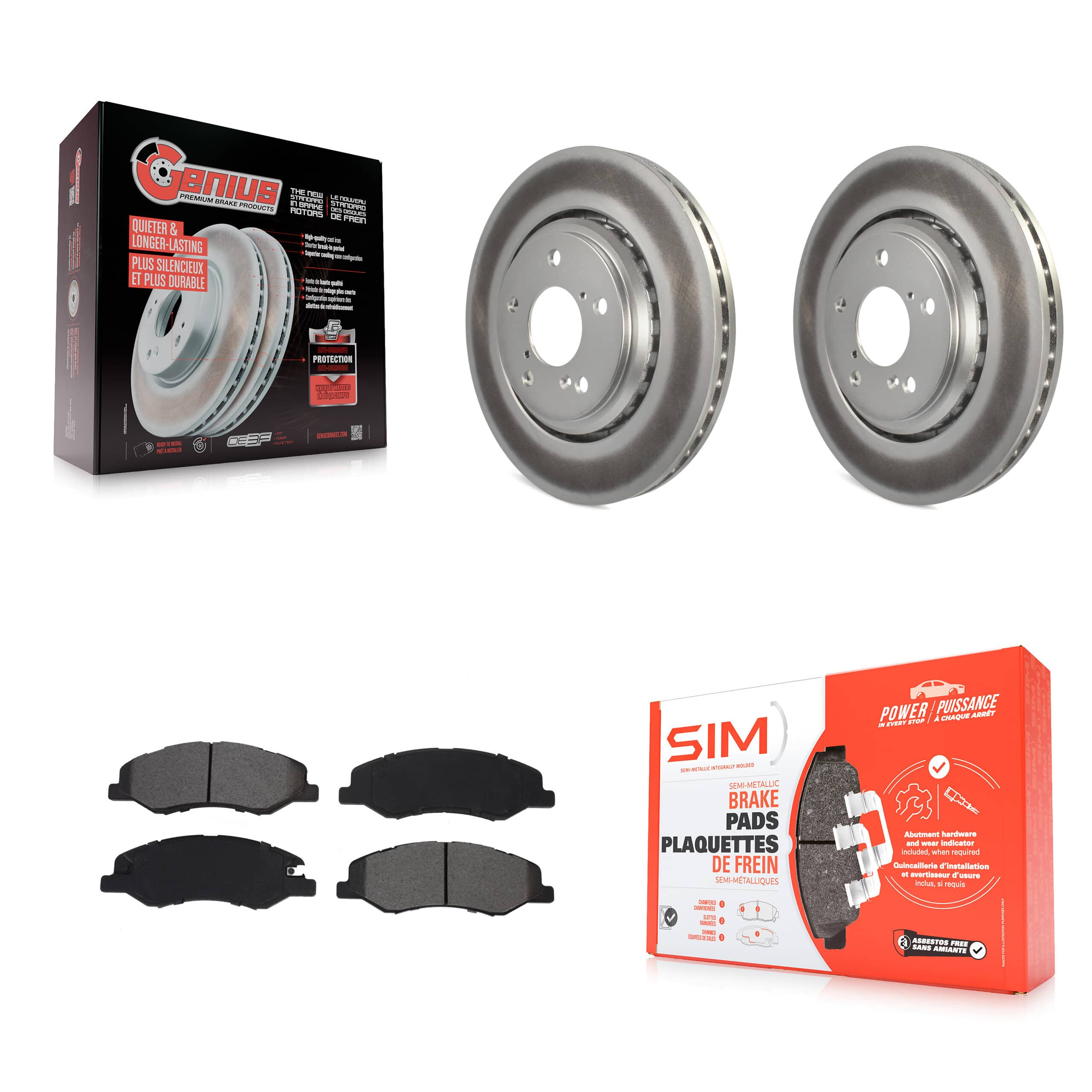 Transit Auto - KGS-101928 - Front Disc Brake Kits