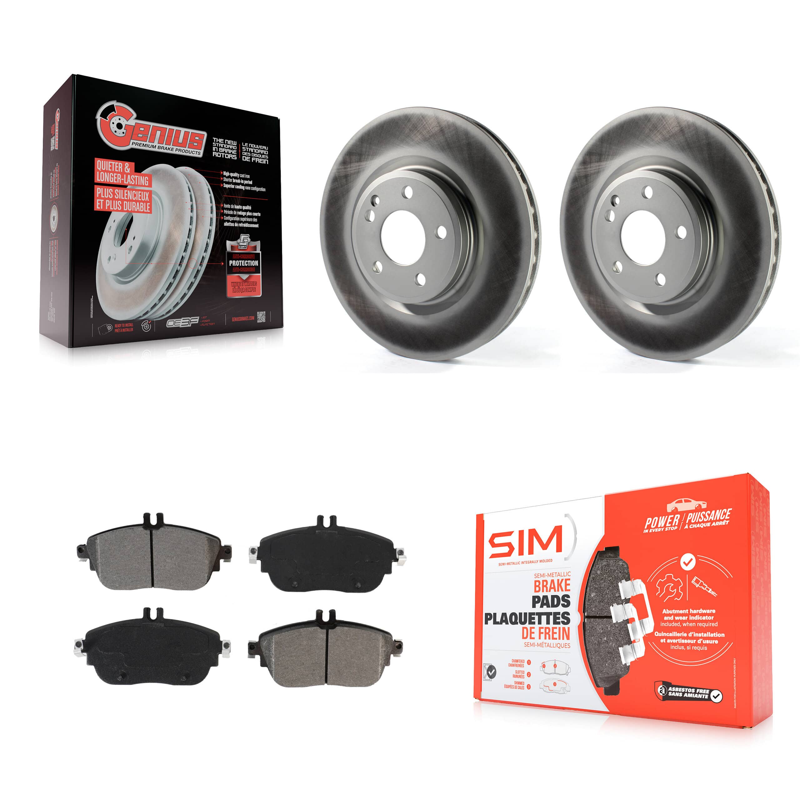 Transit Auto - KGS-101929 - Front Disc Brake Kits