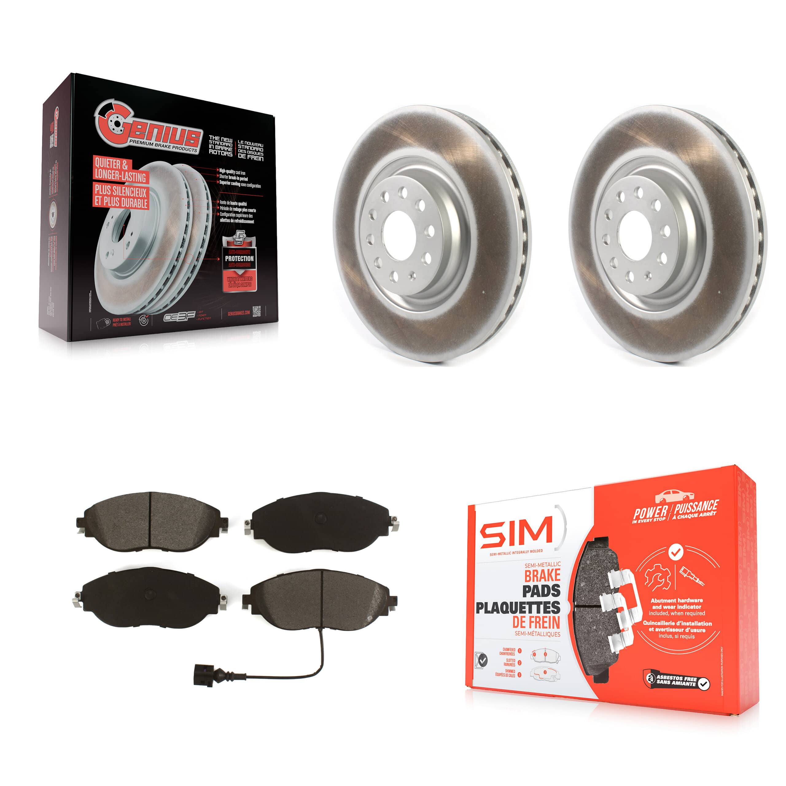 Transit Auto - KGS-101932 - Front Disc Brake Kits