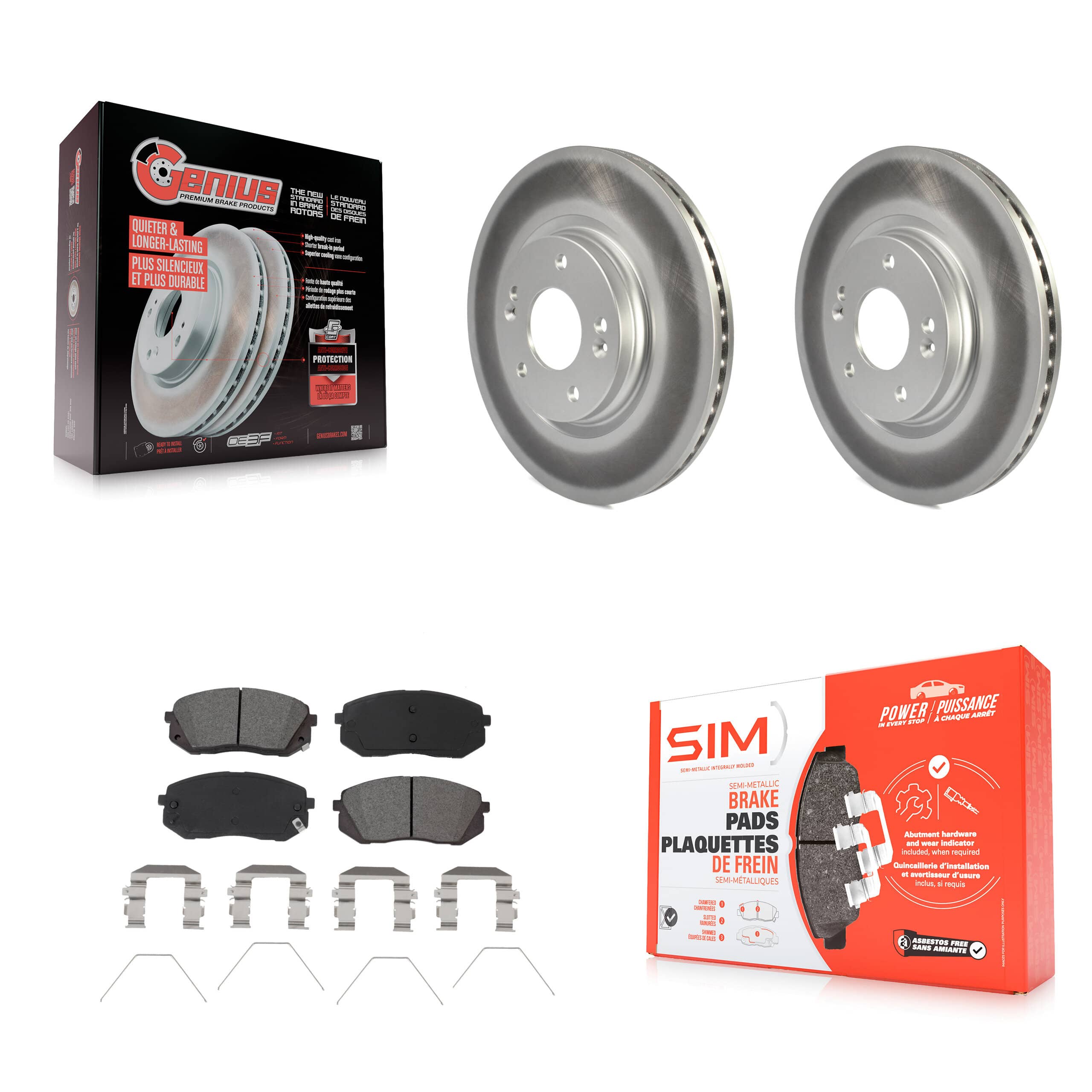 Transit Auto - KGS-101933 - Front Disc Brake Kits