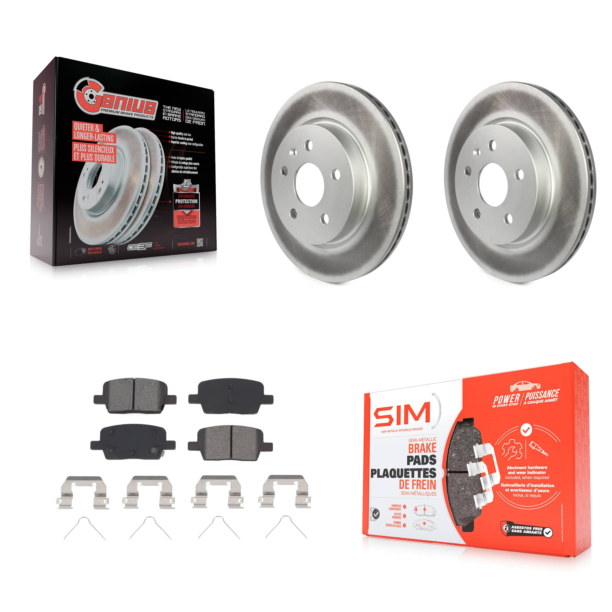 Transit Auto - KGS-102005 - Rear Disc Brake Kits