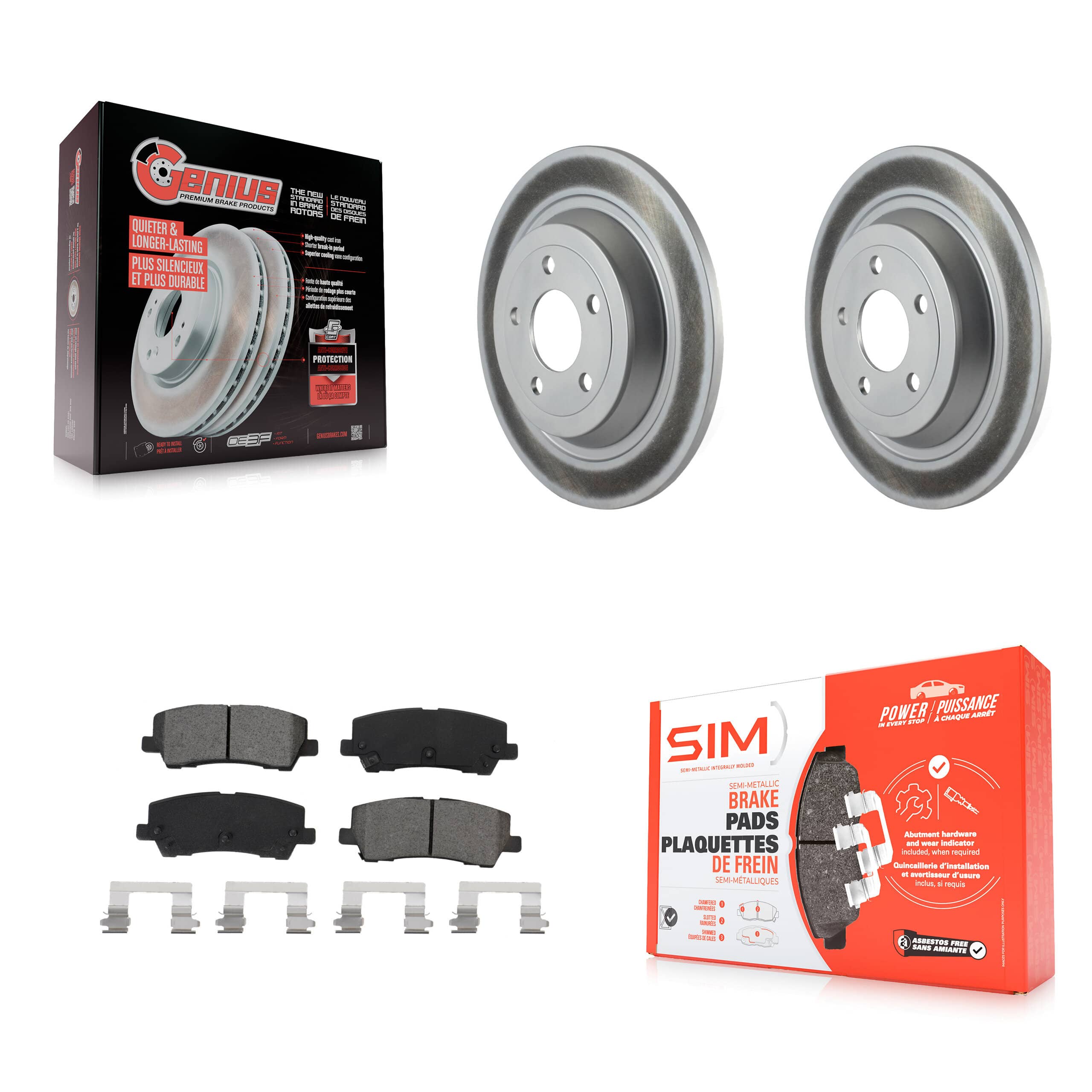 Transit Auto - KGS-102012 - Rear Disc Brake Kits