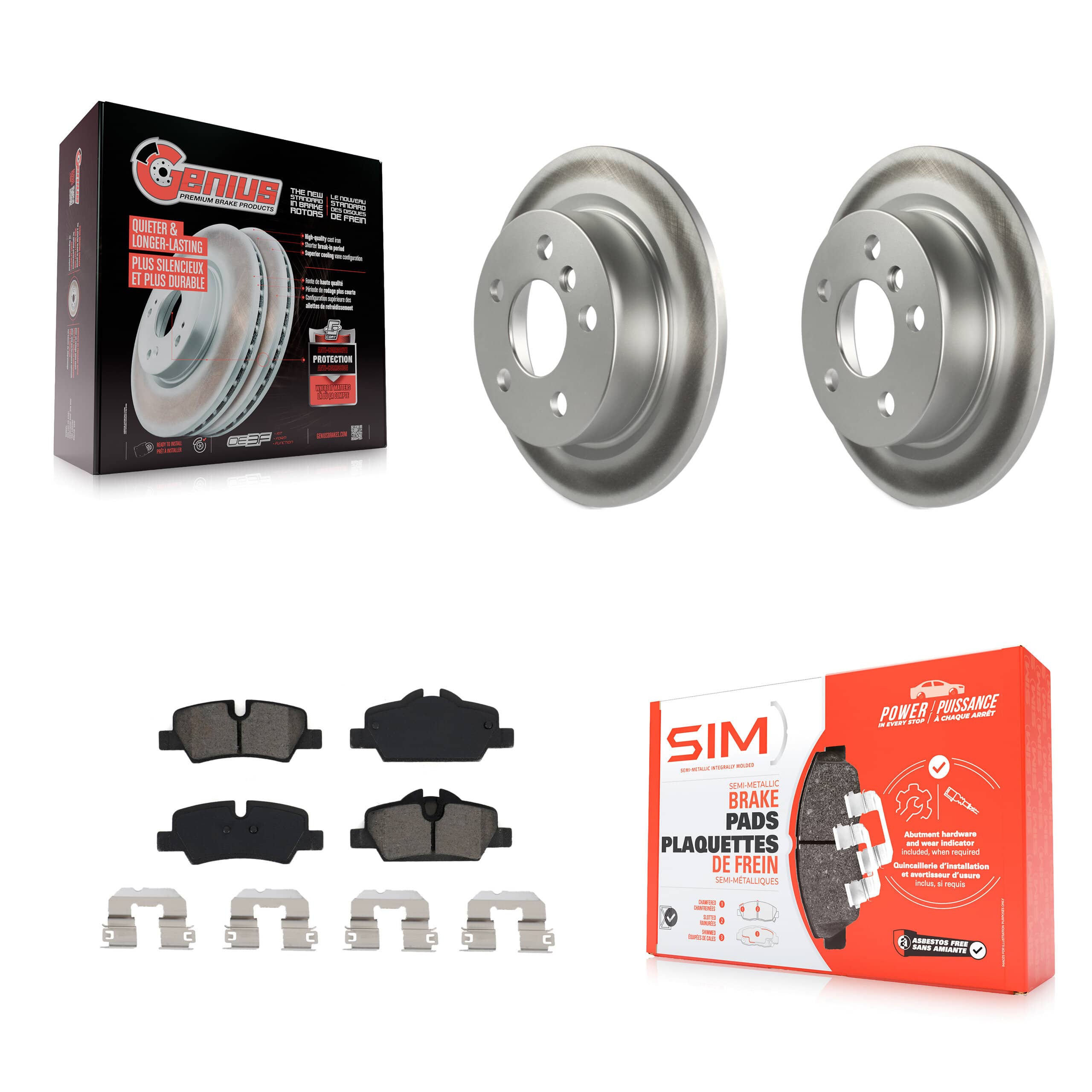 Transit Auto - KGS-102022 - Rear Disc Brake Kits