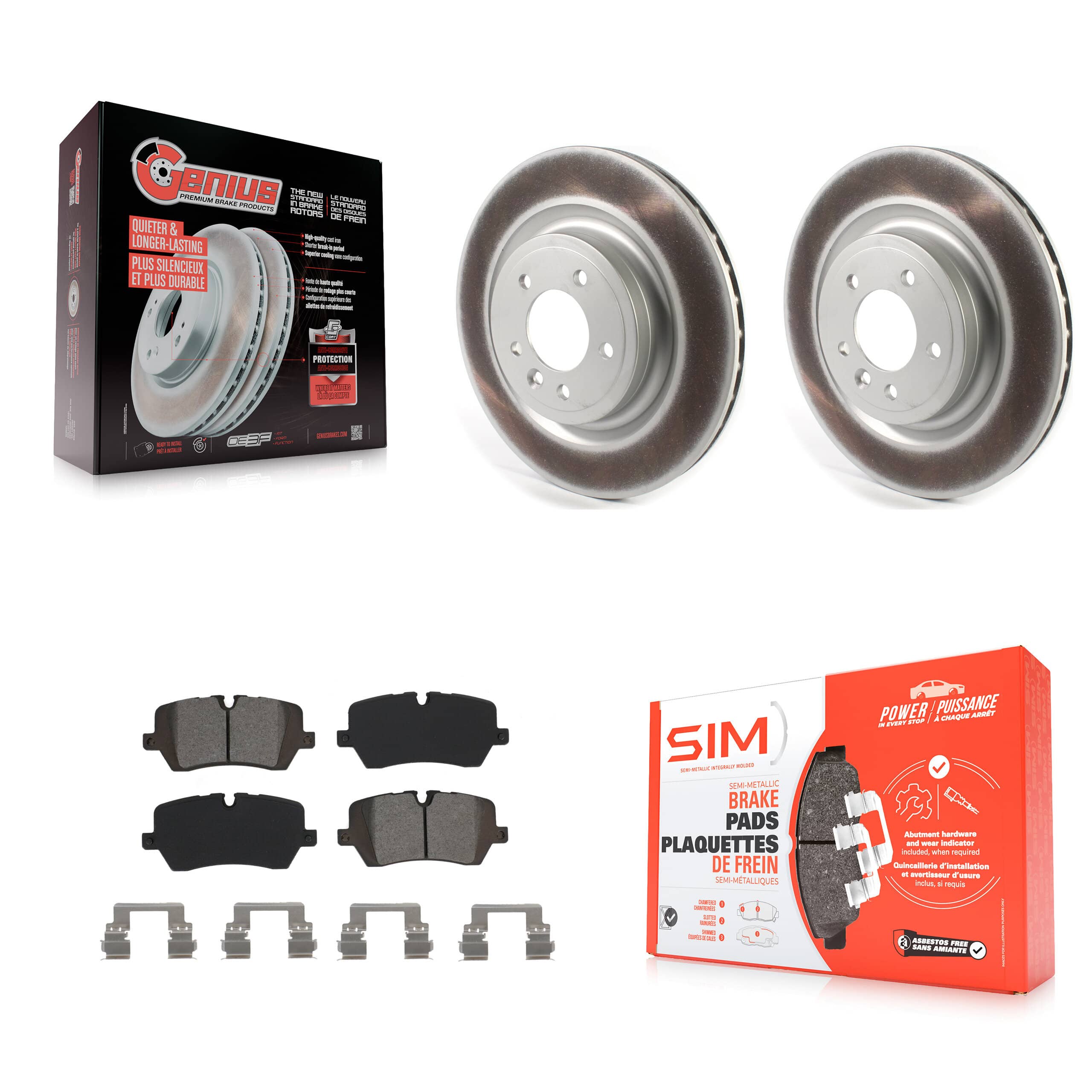 Transit Auto - KGS-102027 - Rear Disc Brake Kits