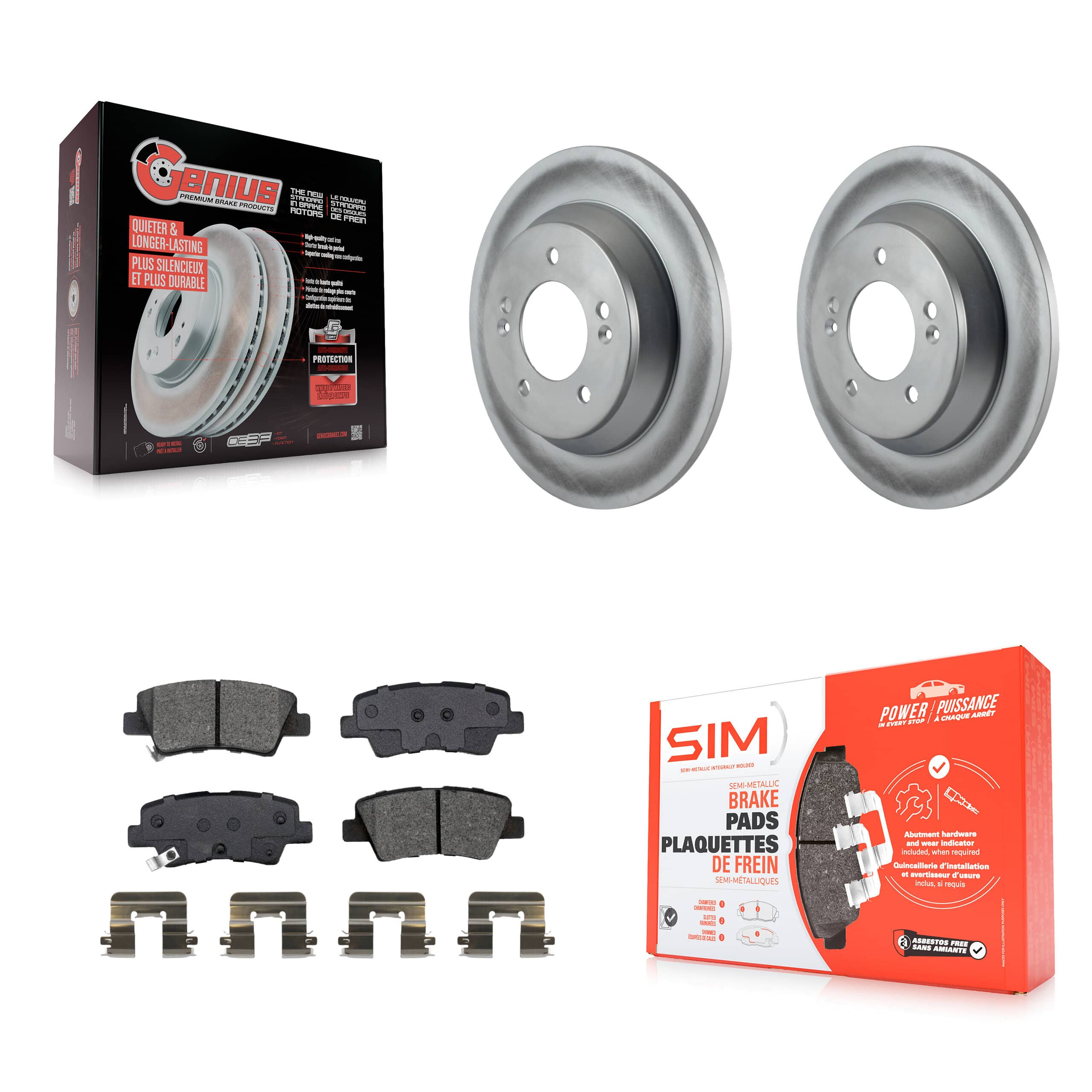 Transit Auto - KGS-102034 - Rear Disc Brake Kits