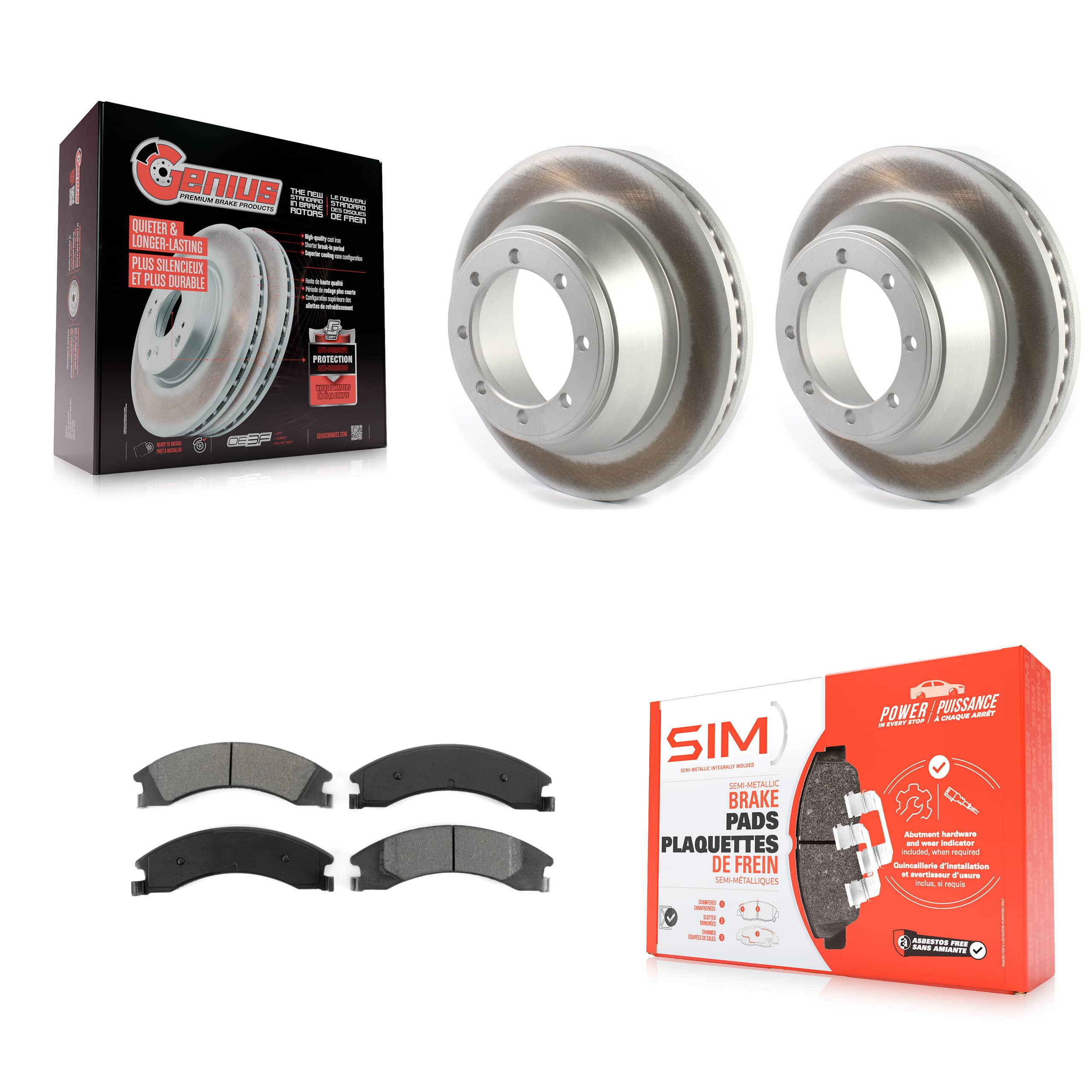 Transit Auto - KGS-102091 - Rear Disc Brake Kits