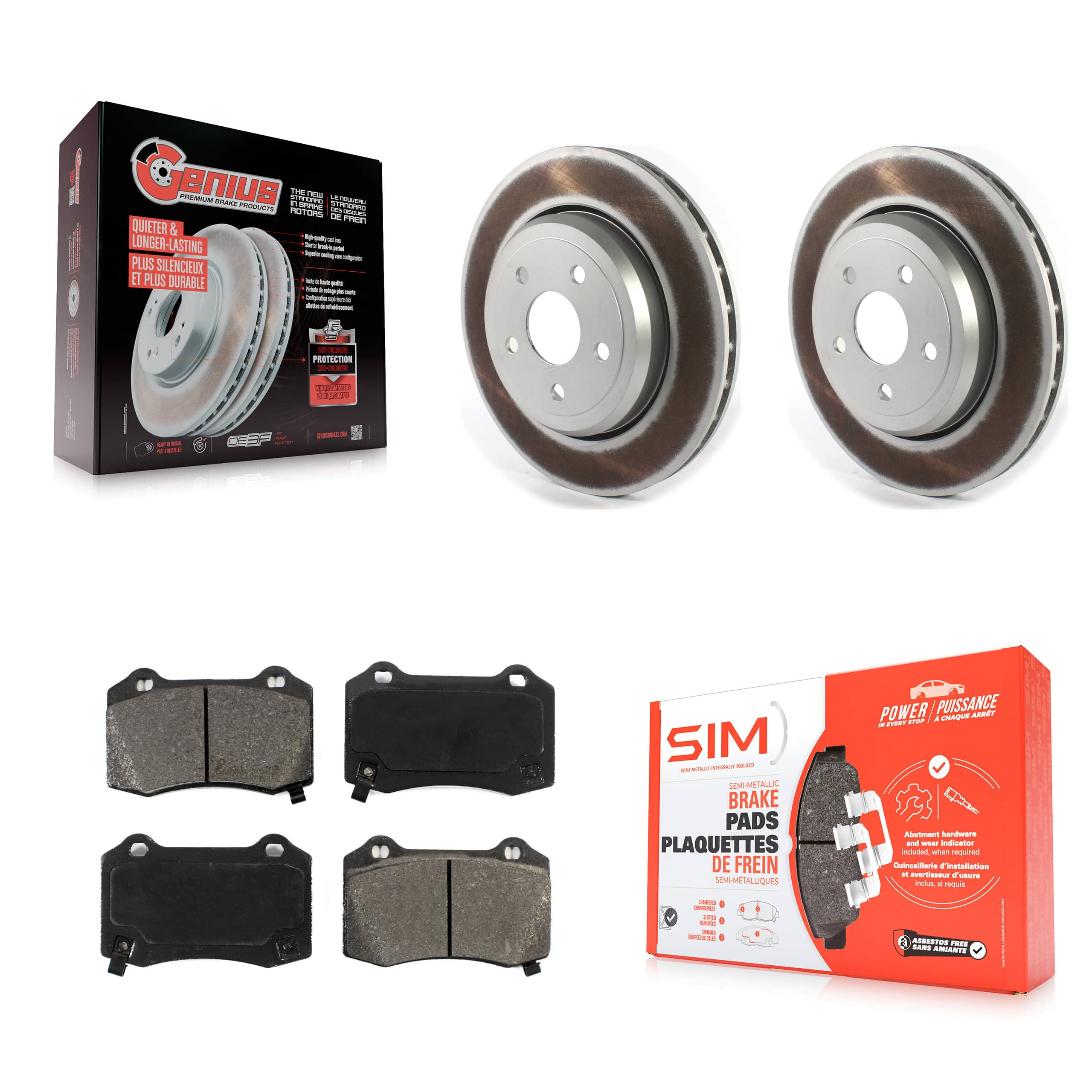 Transit Auto - KGS-102093 - Rear Disc Brake Kits