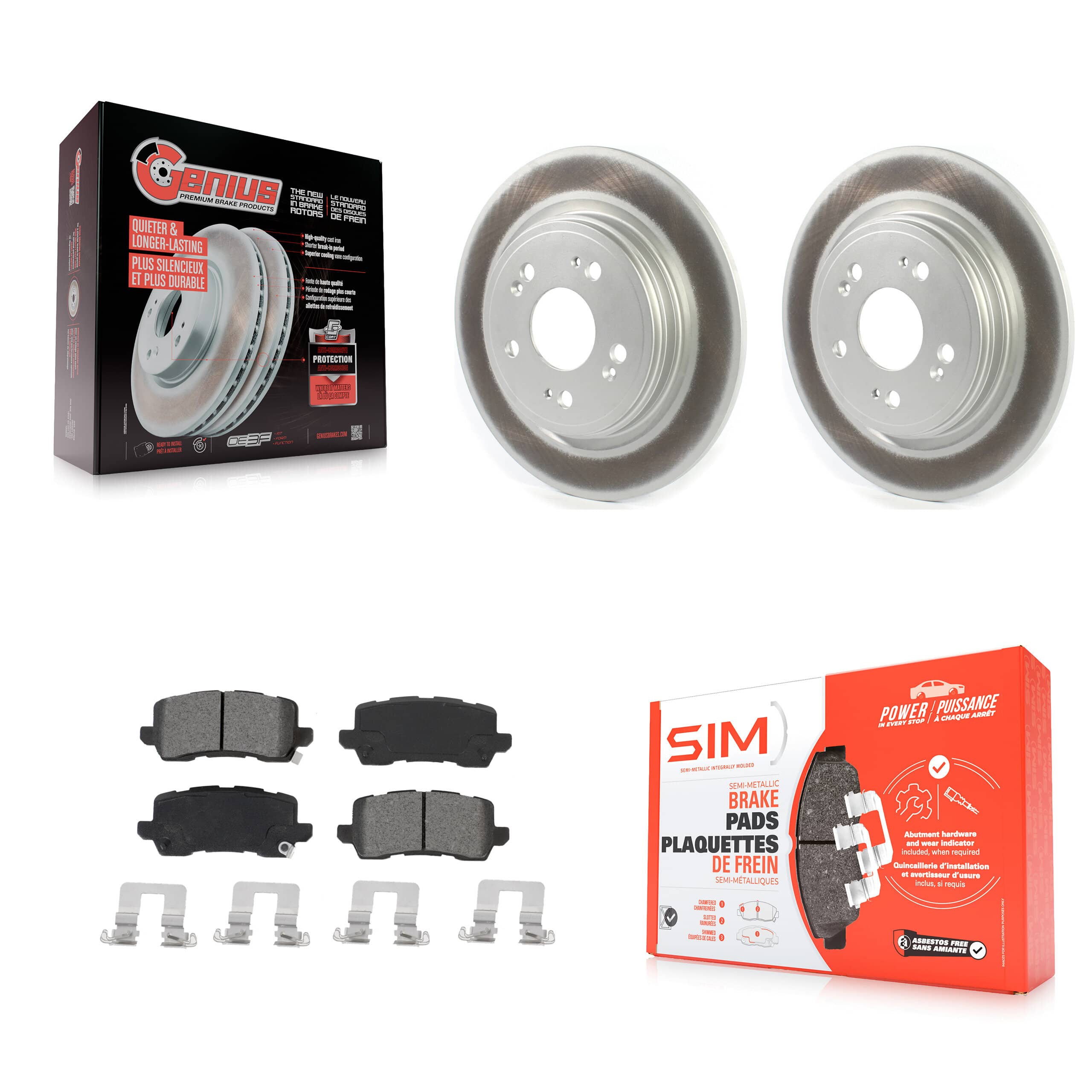 Transit Auto - KGS-102094 - Rear Disc Brake Kits