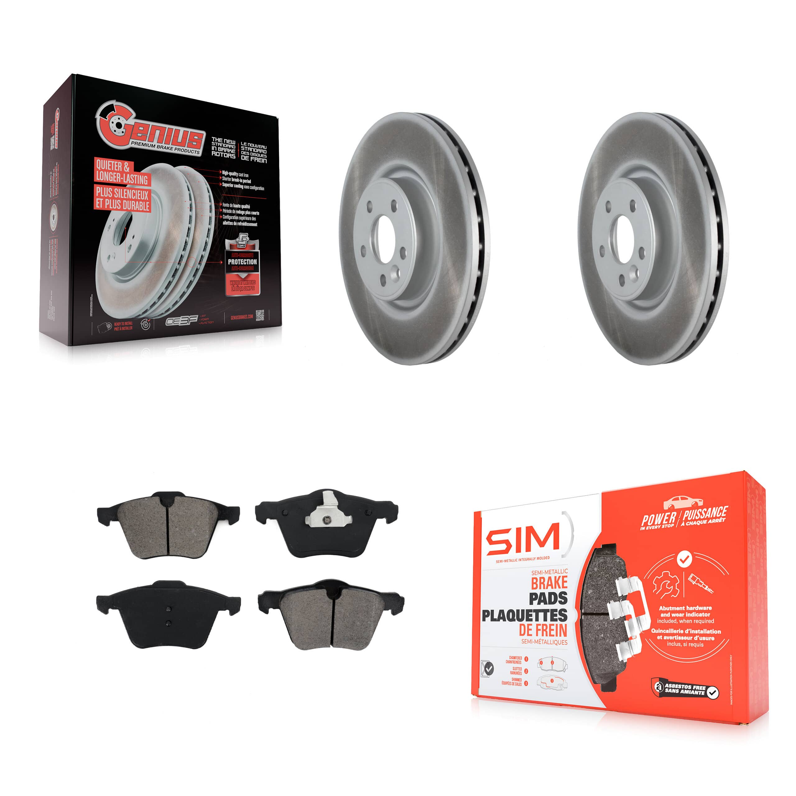 Transit Auto - KGS-102128 - Front Disc Brake Kits