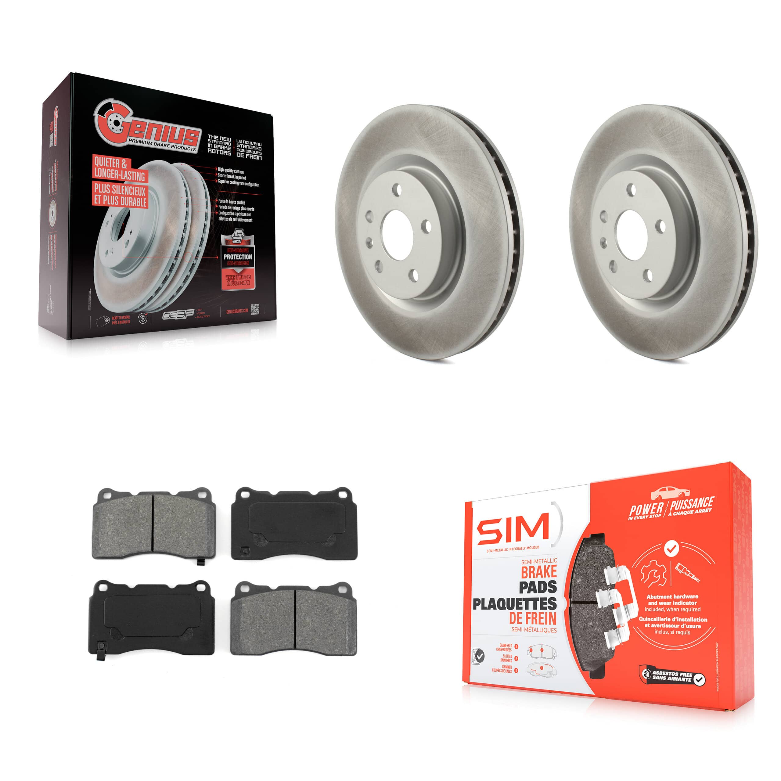 Transit Auto - KGS-102133 - Front Disc Brake Kits