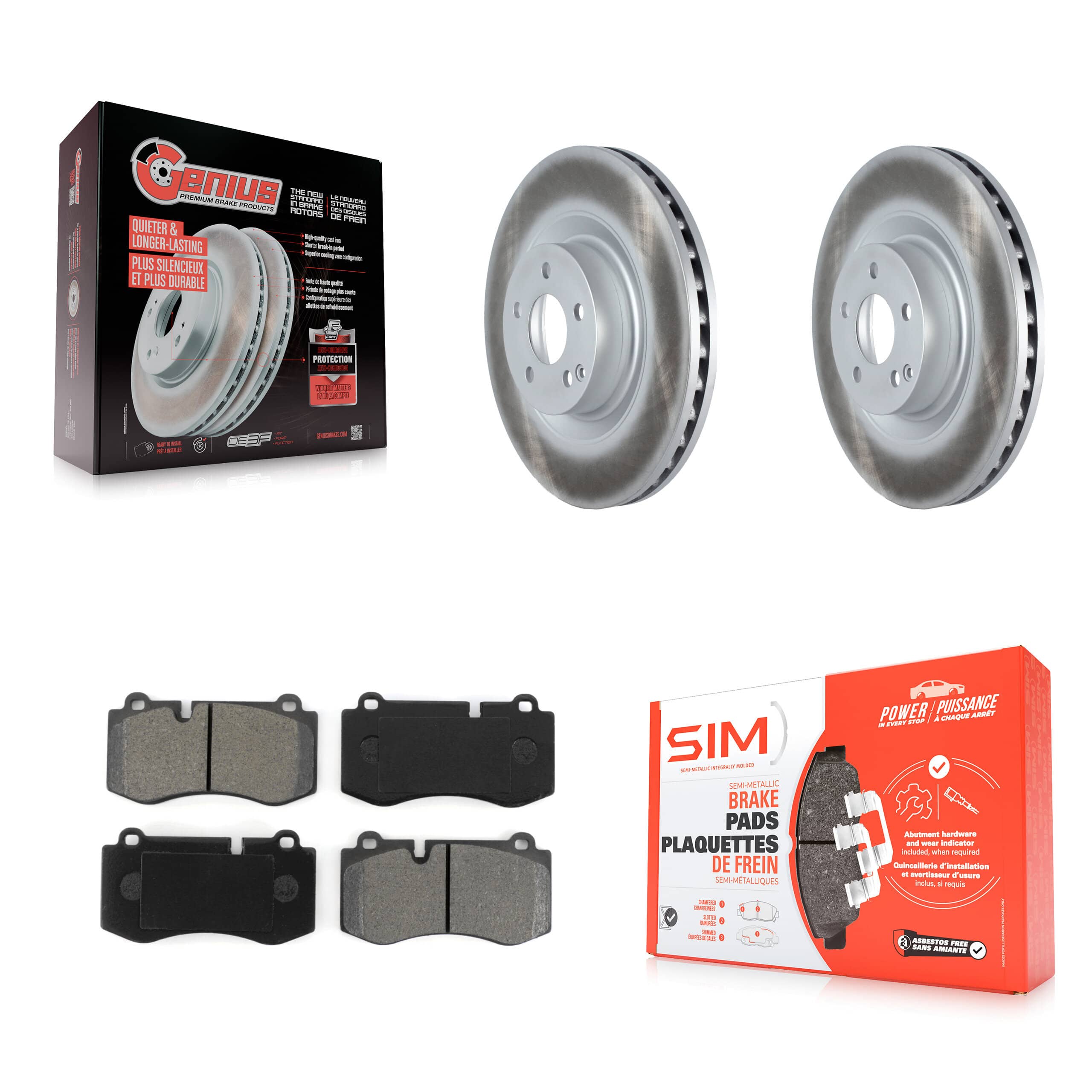 Transit Auto - KGS-102134 - Front Disc Brake Kits