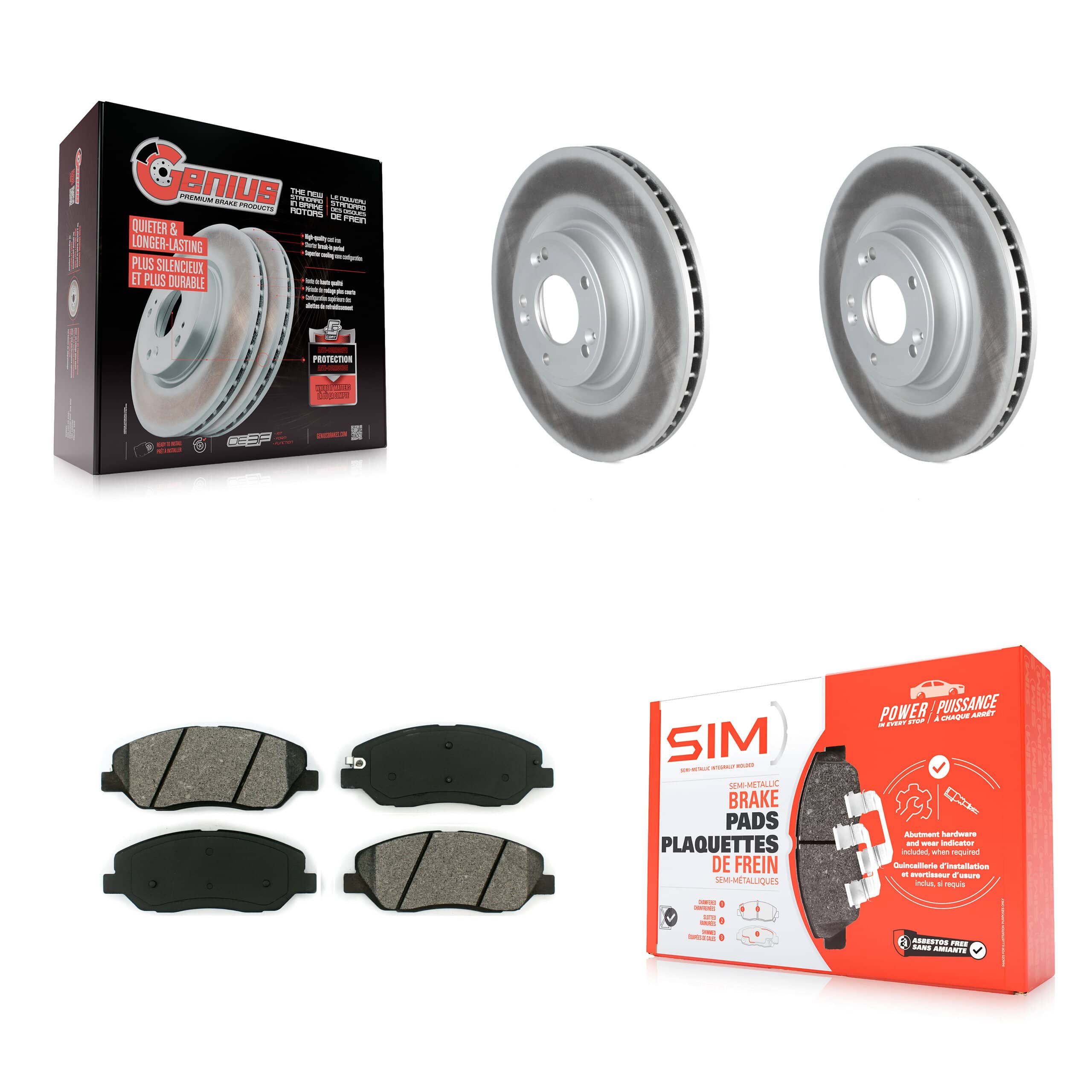Transit Auto - KGS-102135 - Front Disc Brake Kits