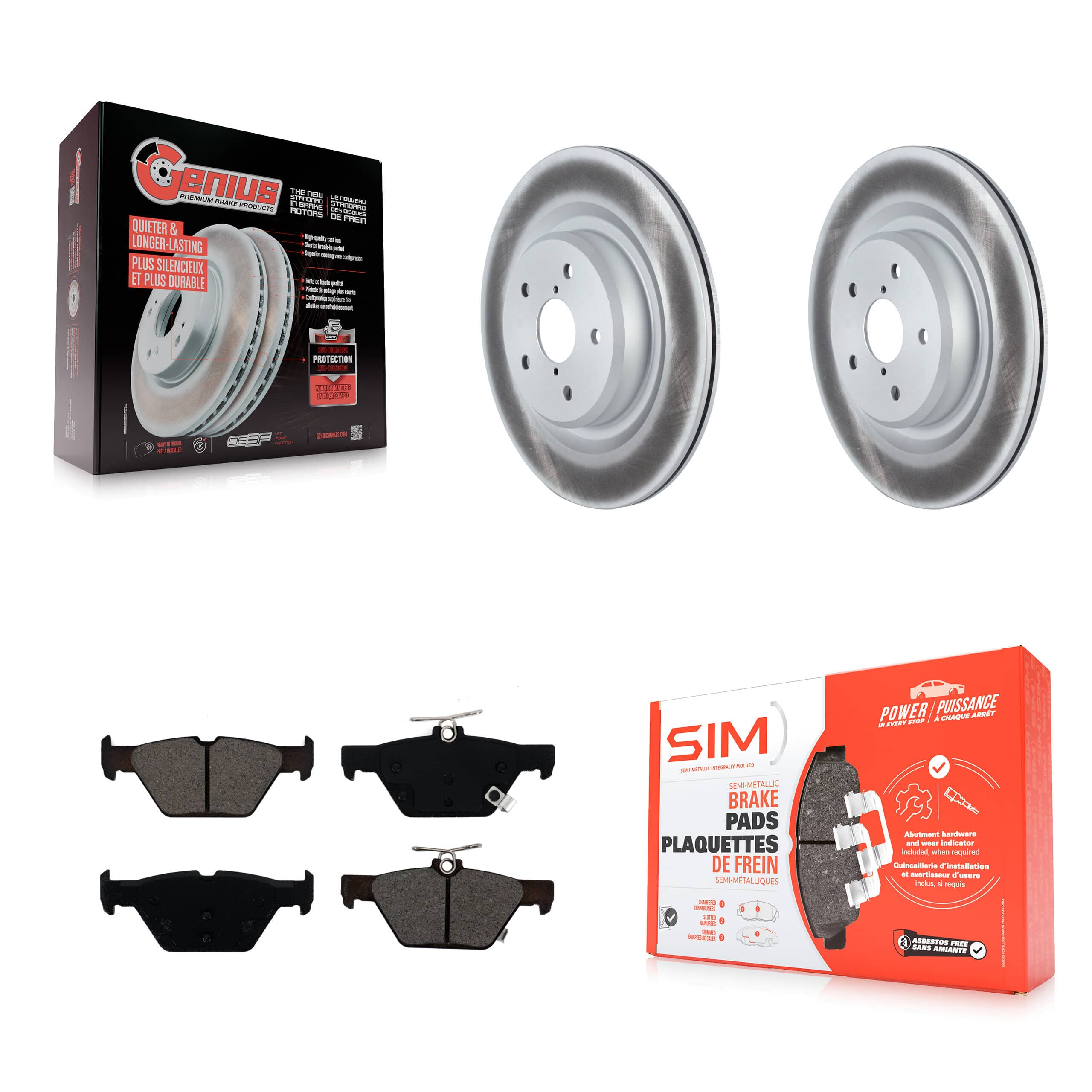Transit Auto - KGS-102303 - Rear Disc Brake Kits