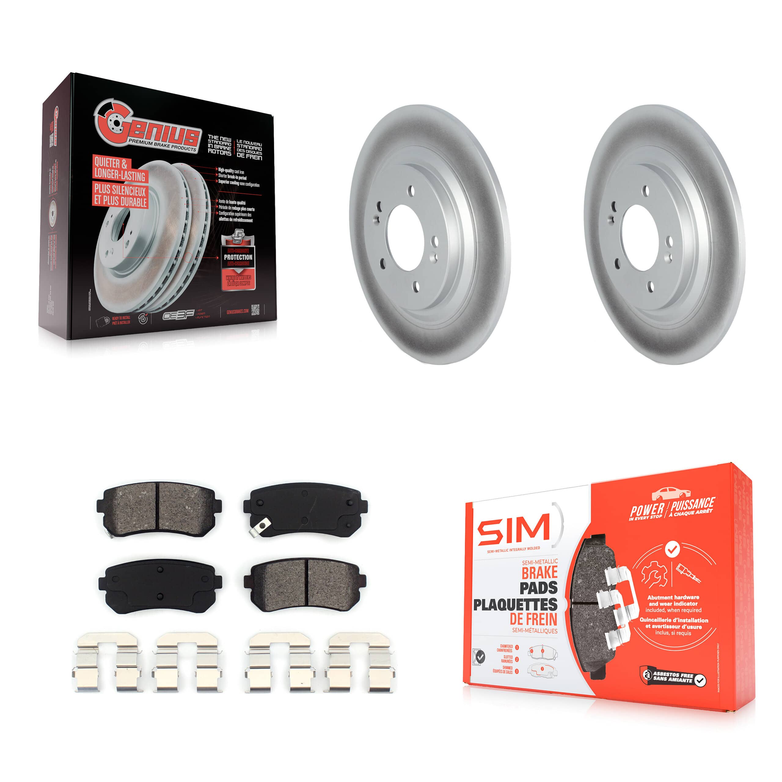 Transit Auto - KGS-102308 - Rear Disc Brake Kits