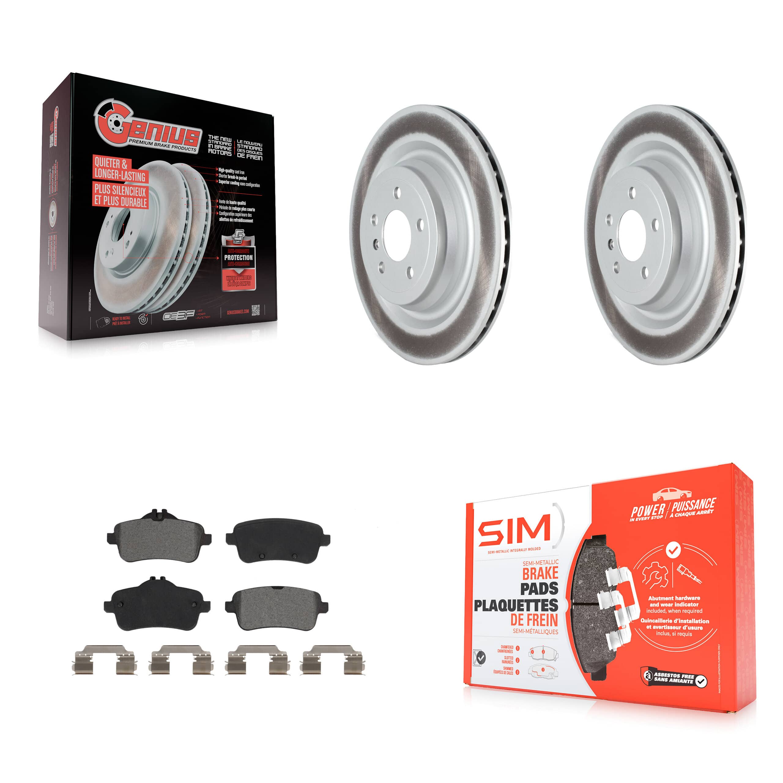 Transit Auto - KGS-102313 - Rear Disc Brake Kits