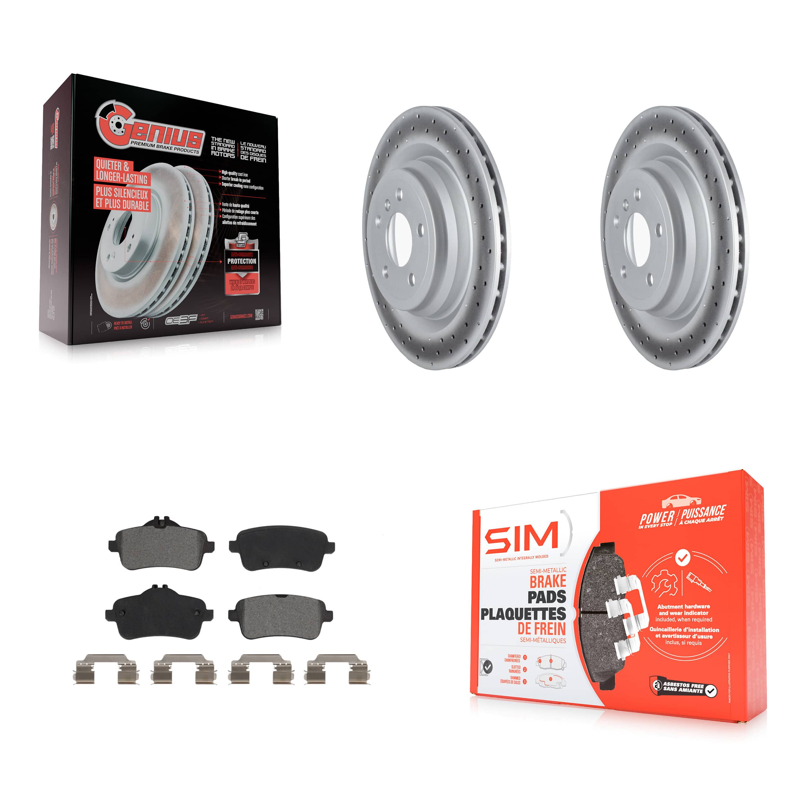 Transit Auto - KGS-102314 - Rear Disc Brake Kits
